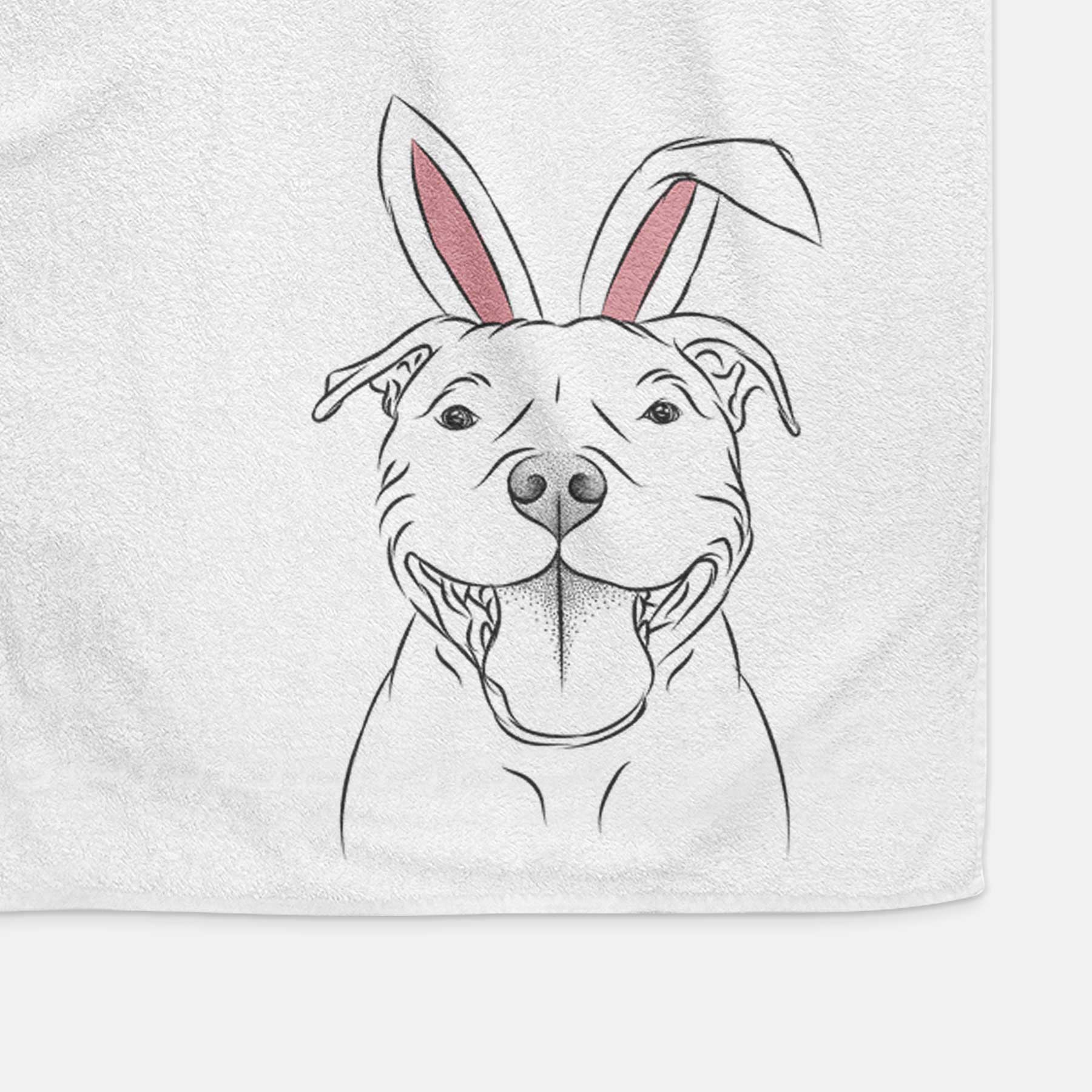 Wafer the Staffordshire Bull Terrier Decorative Hand Towel