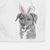 Wally the Mixed Breed Decorative Hand Towel