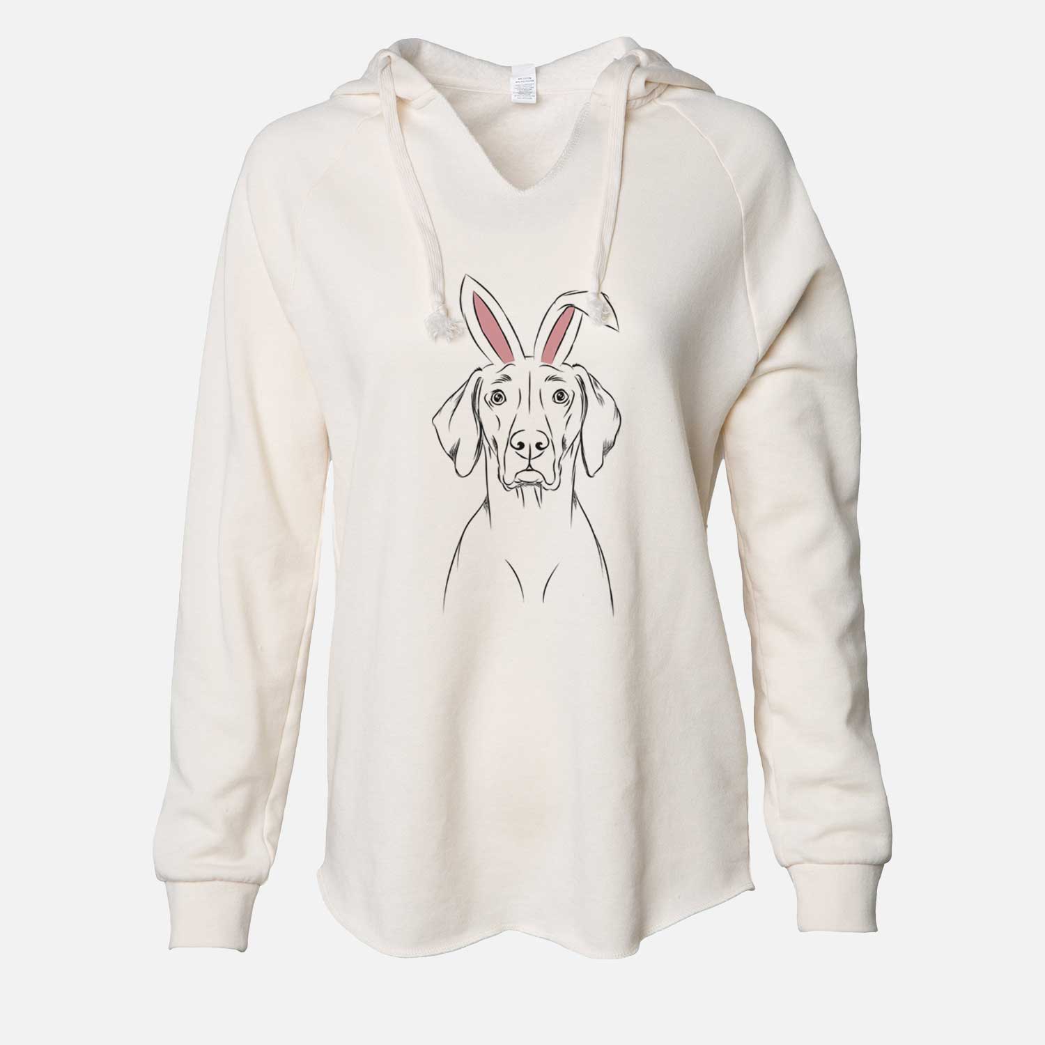 Easter Walter the Weimaraner - Cali Wave Hooded Sweatshirt