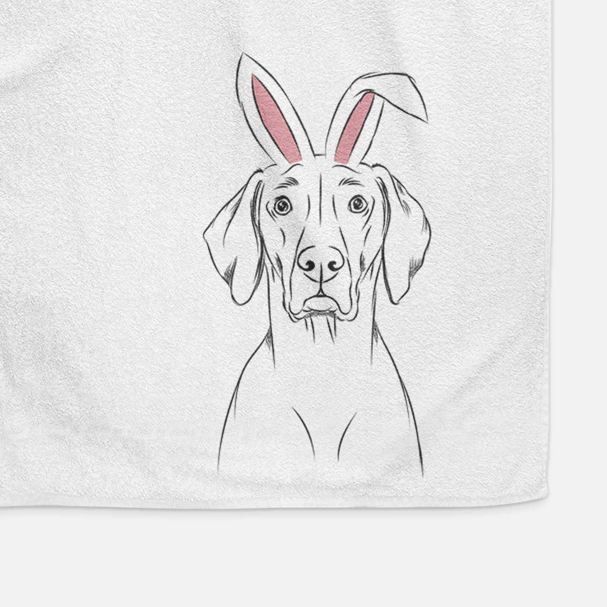 Walter the Weimaraner Decorative Hand Towel