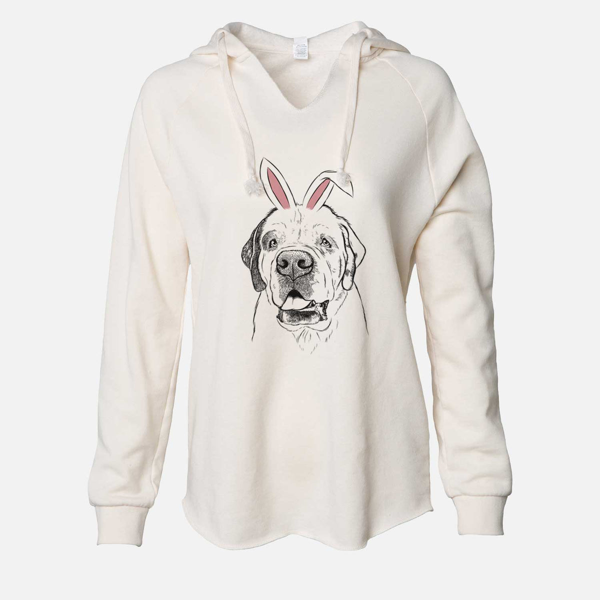 Easter Wendy the Saint Bernard - Cali Wave Hooded Sweatshirt