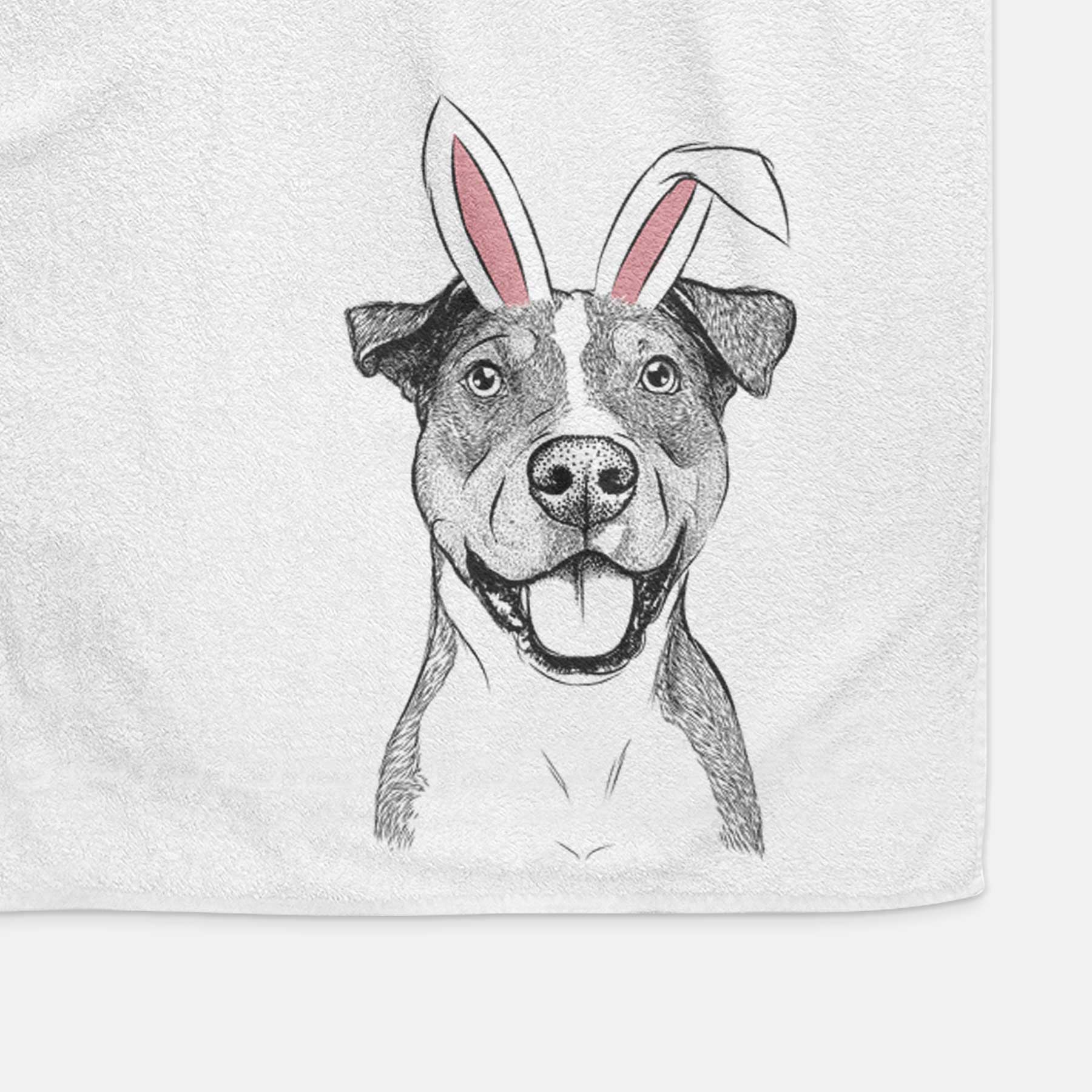 Wendy the Mixed Breed Decorative Hand Towel