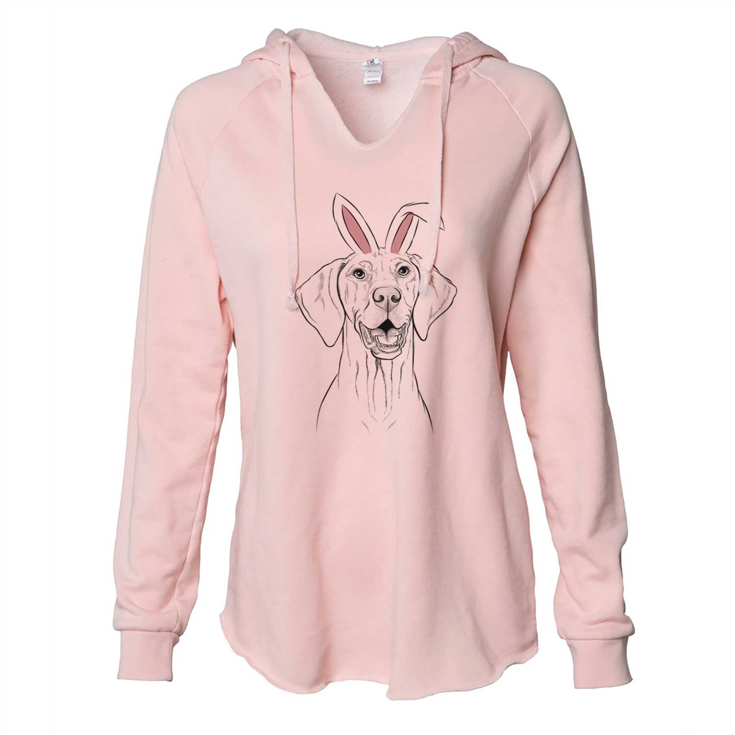 Easter Wesley the Vizsla - Cali Wave Hooded Sweatshirt