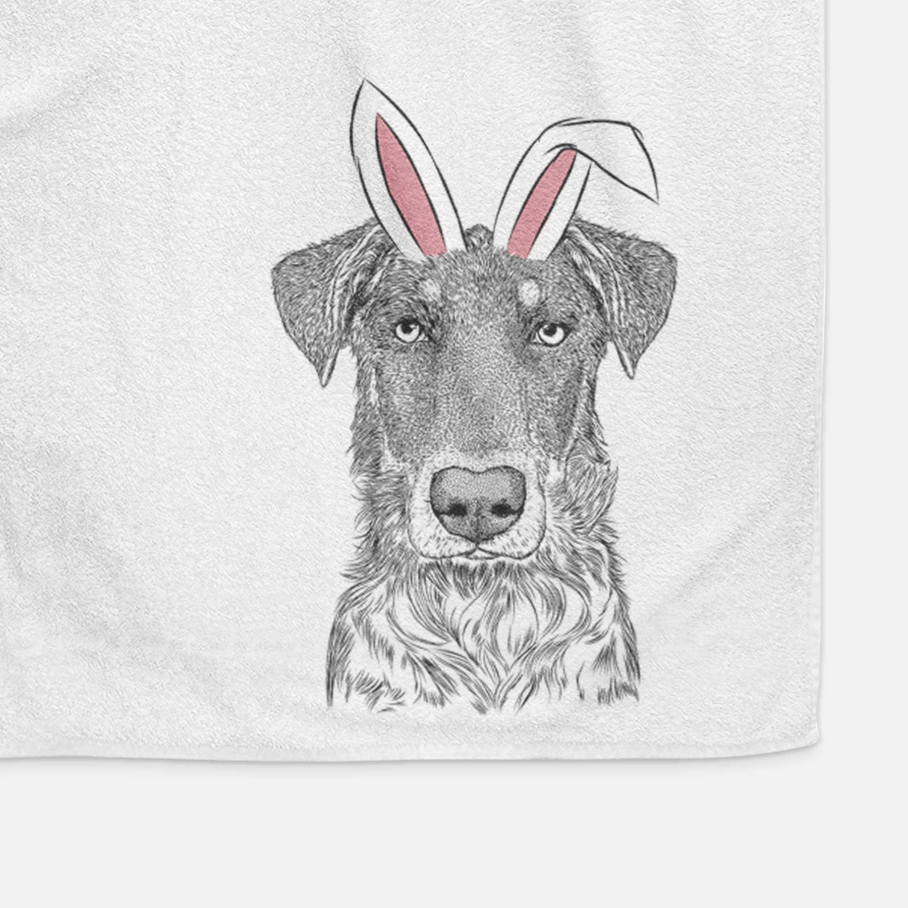 Wesson the Beauceron Decorative Hand Towel