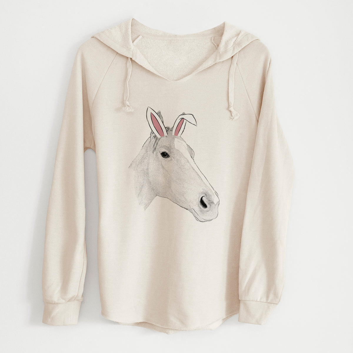 Easter Westley the Horse - Cali Wave Hooded Sweatshirt