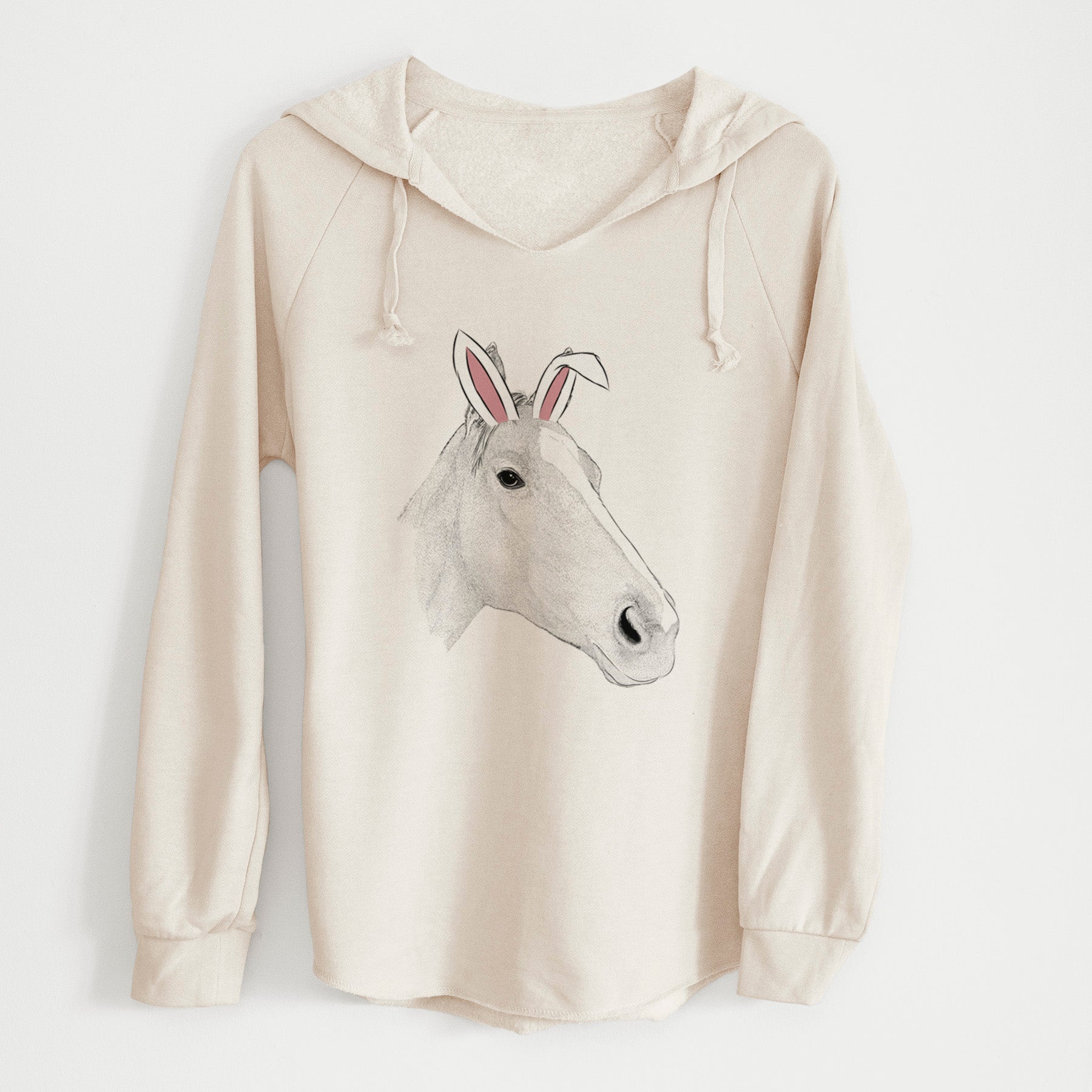 Easter Westley the Horse - Cali Wave Hooded Sweatshirt