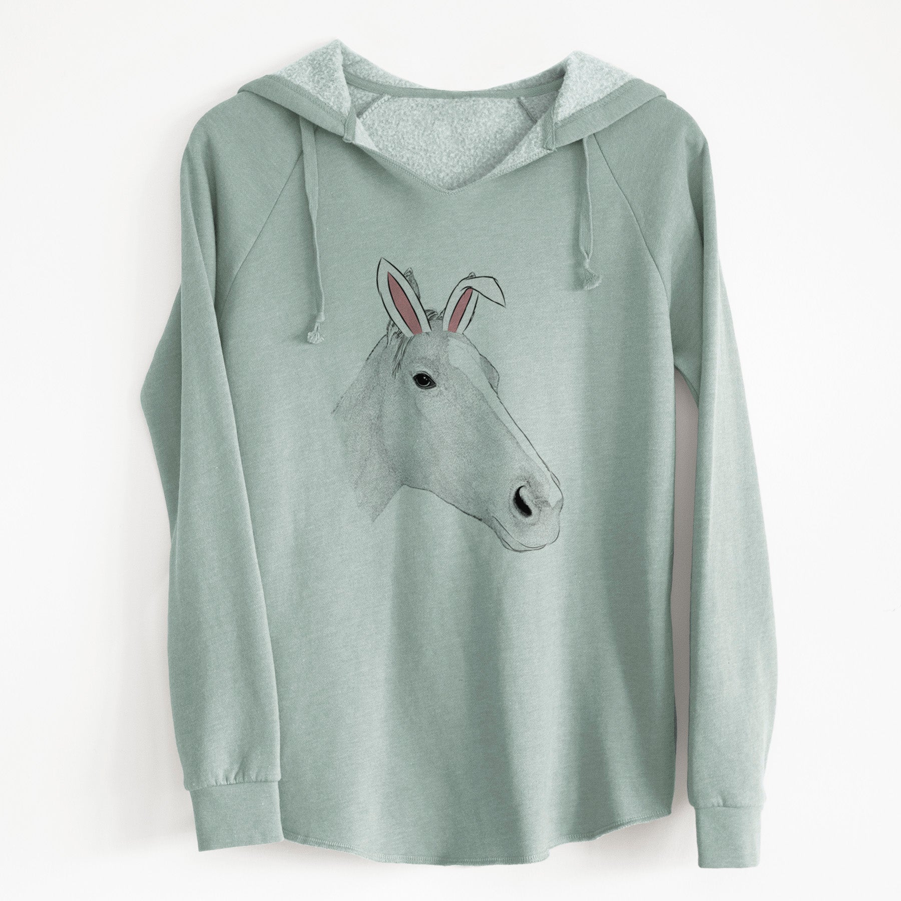 Easter Westley the Horse - Cali Wave Hooded Sweatshirt