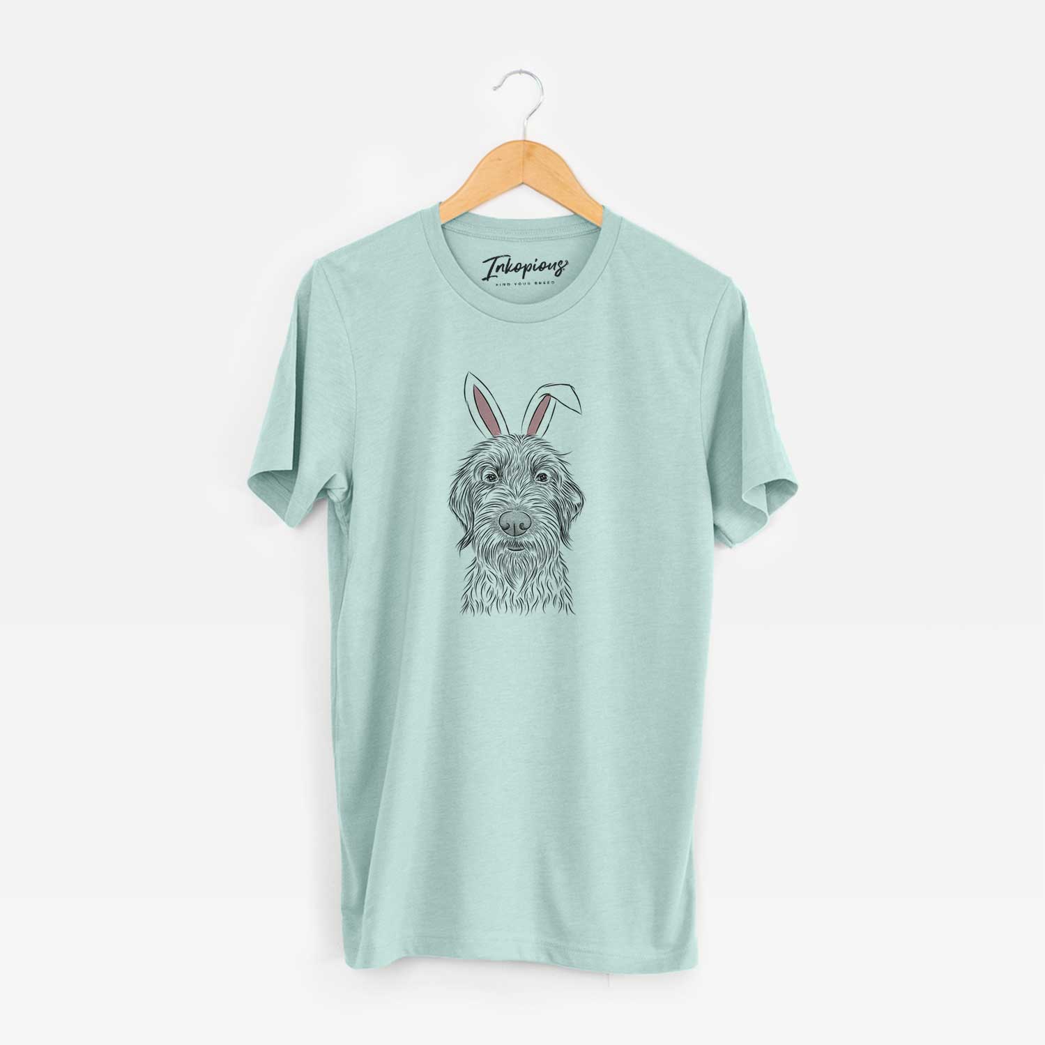 Easter Wilkins the Wirehaired Pointing Griffon - Unisex Crewneck