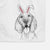 Winston the Redbone Coonhound Decorative Hand Towel