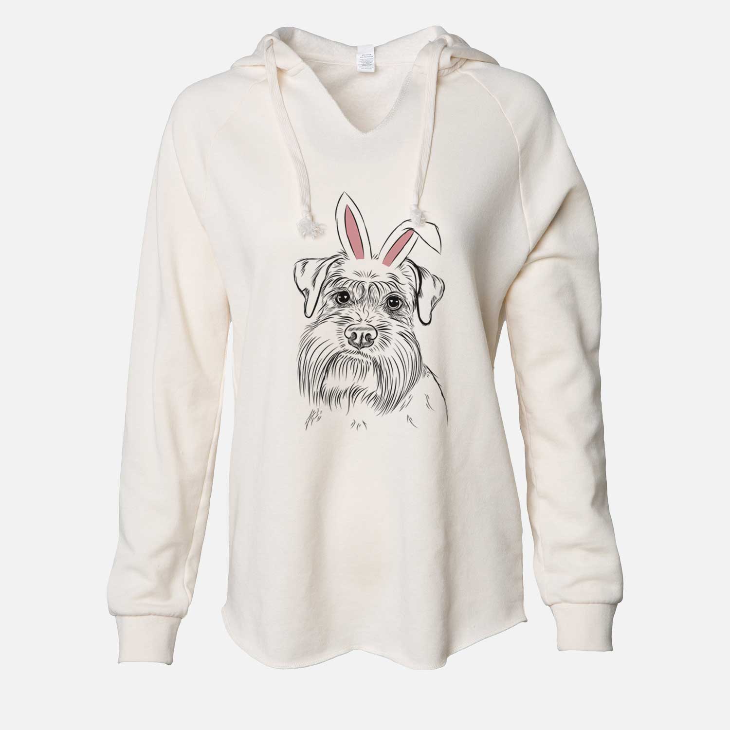 Easter Wrigley the Schnauzer - Cali Wave Hooded Sweatshirt