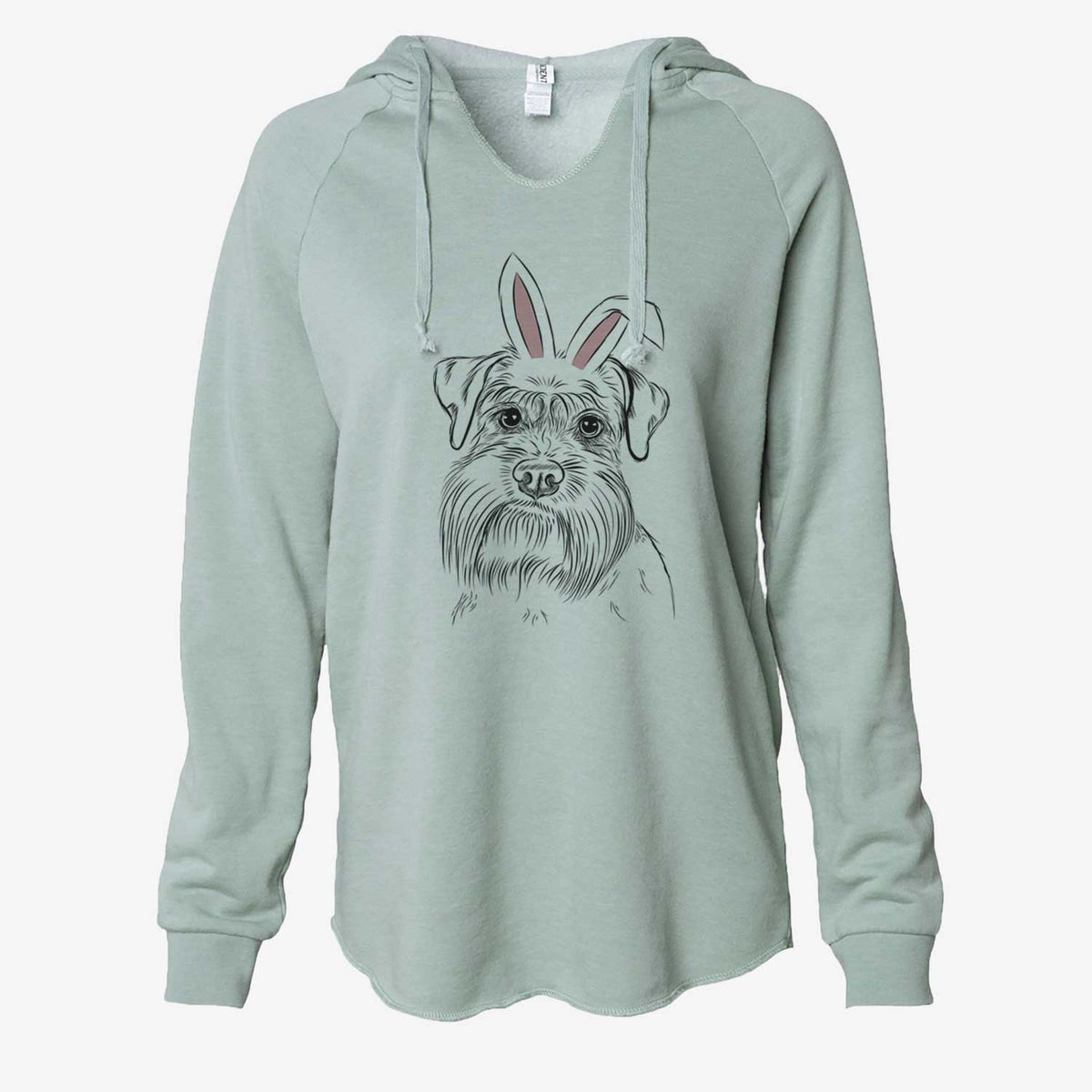 Easter Wrigley the Schnauzer - Cali Wave Hooded Sweatshirt