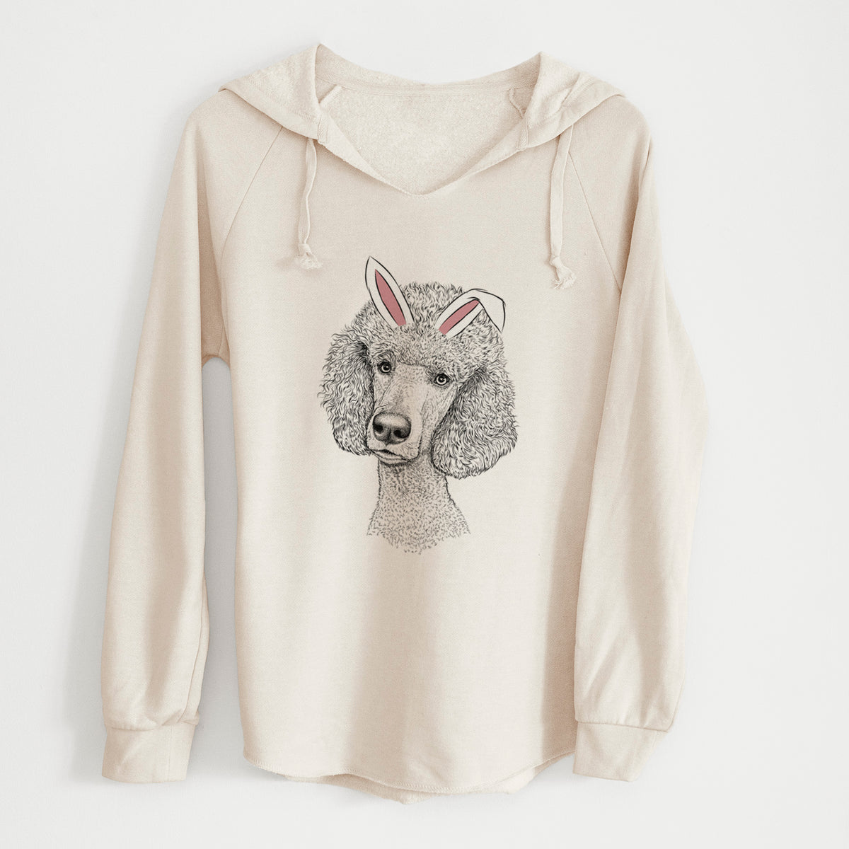Easter Yuki the Poodle - Cali Wave Hooded Sweatshirt