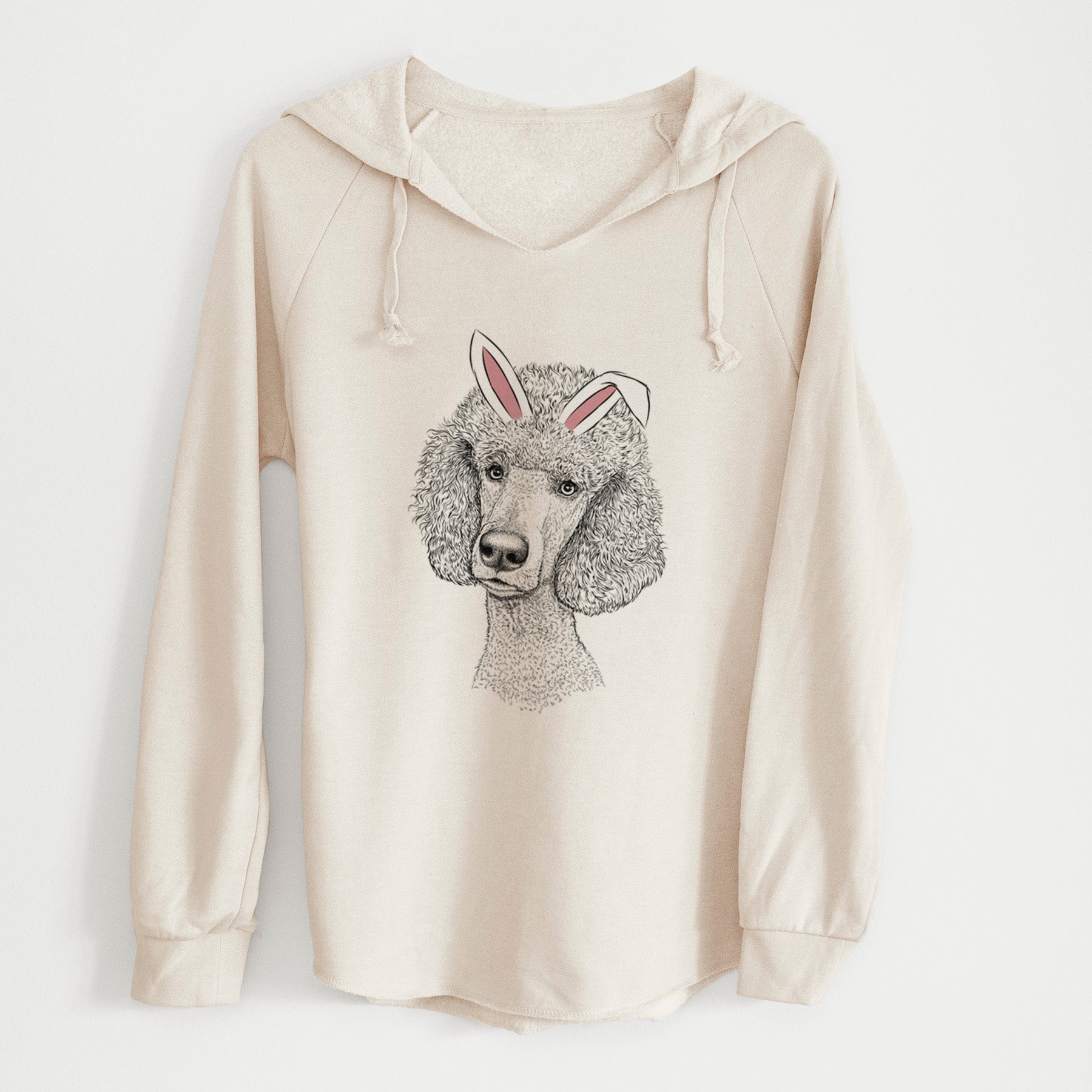 Easter Yuki the Poodle - Cali Wave Hooded Sweatshirt