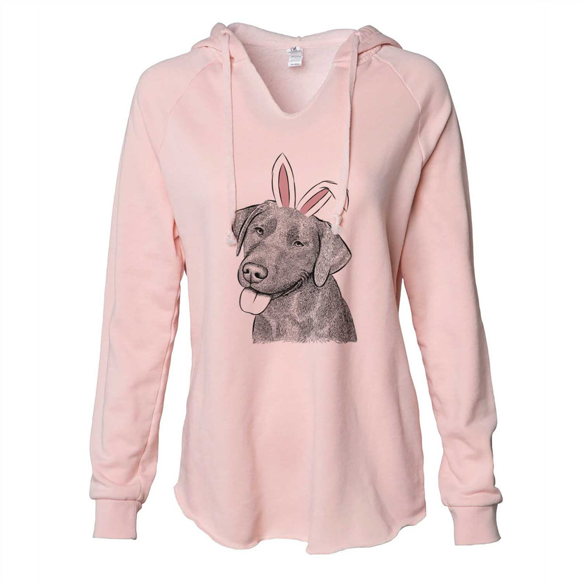 Easter Zeppelin the Black Labrador - Cali Wave Hooded Sweatshirt