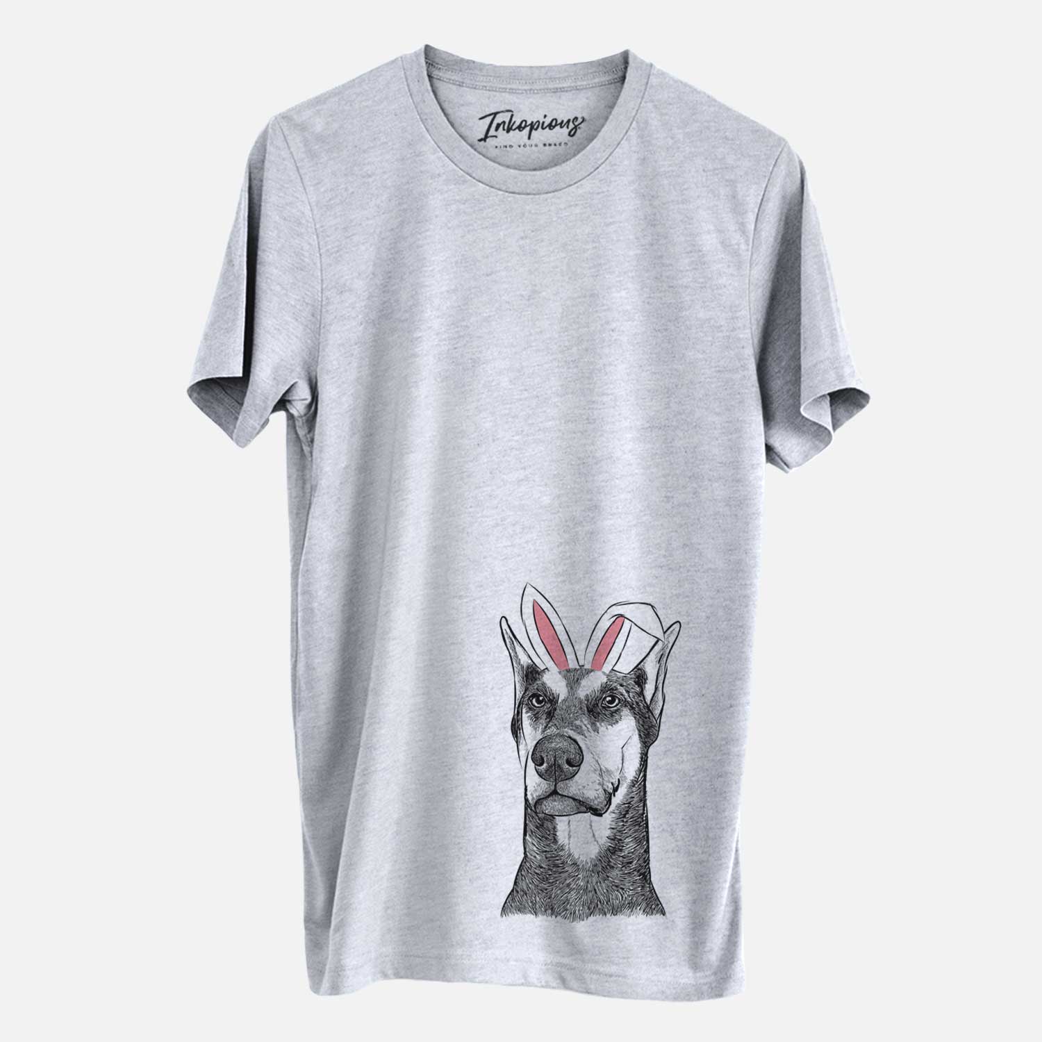 Easter Zeus the Doberman Pinscher - Unisex Crewneck