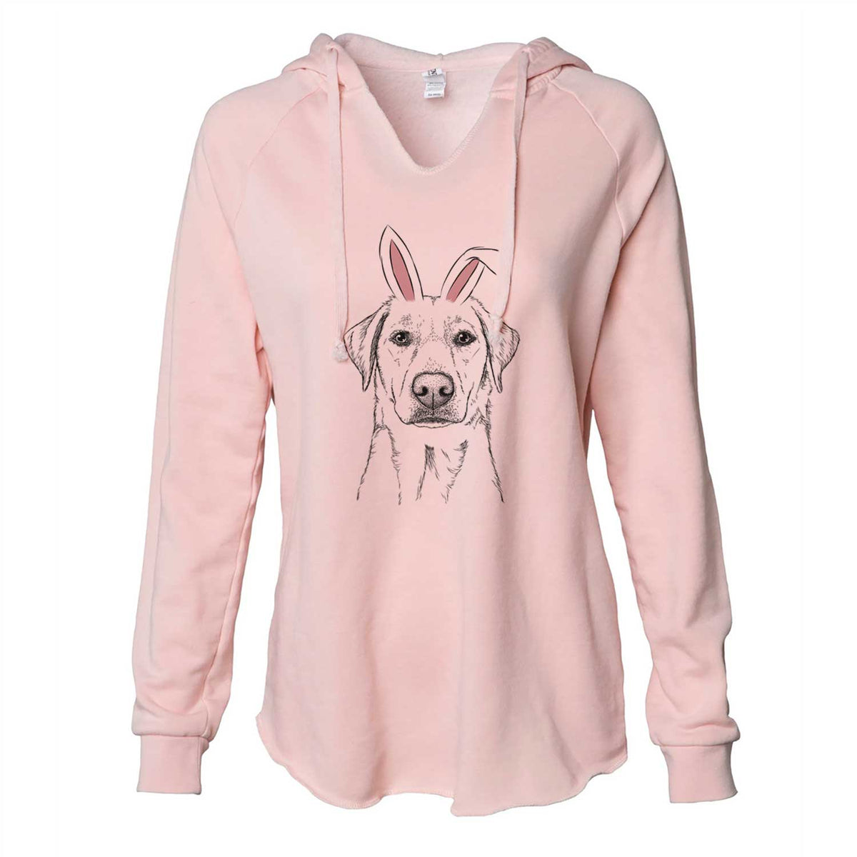 Easter Zoe the Yellow Lab - Cali Wave Hooded Sweatshirt