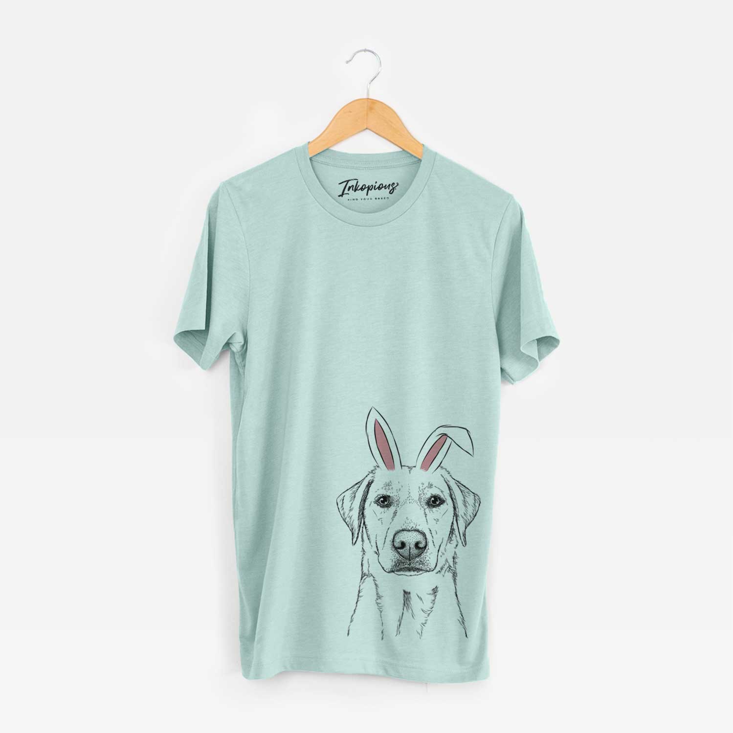 Easter Zoe the Yellow Lab - Unisex Crewneck