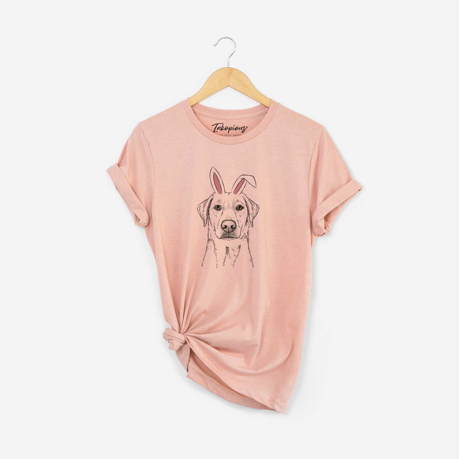 Easter Zoe the Yellow Lab - Unisex Crewneck