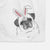 Zoey the Pug Decorative Hand Towel