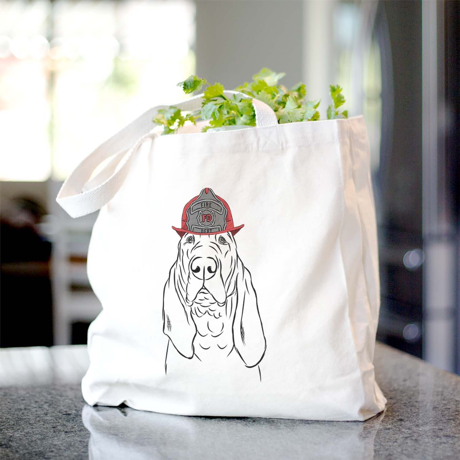 Baron the Bloodhound - Tote Bag