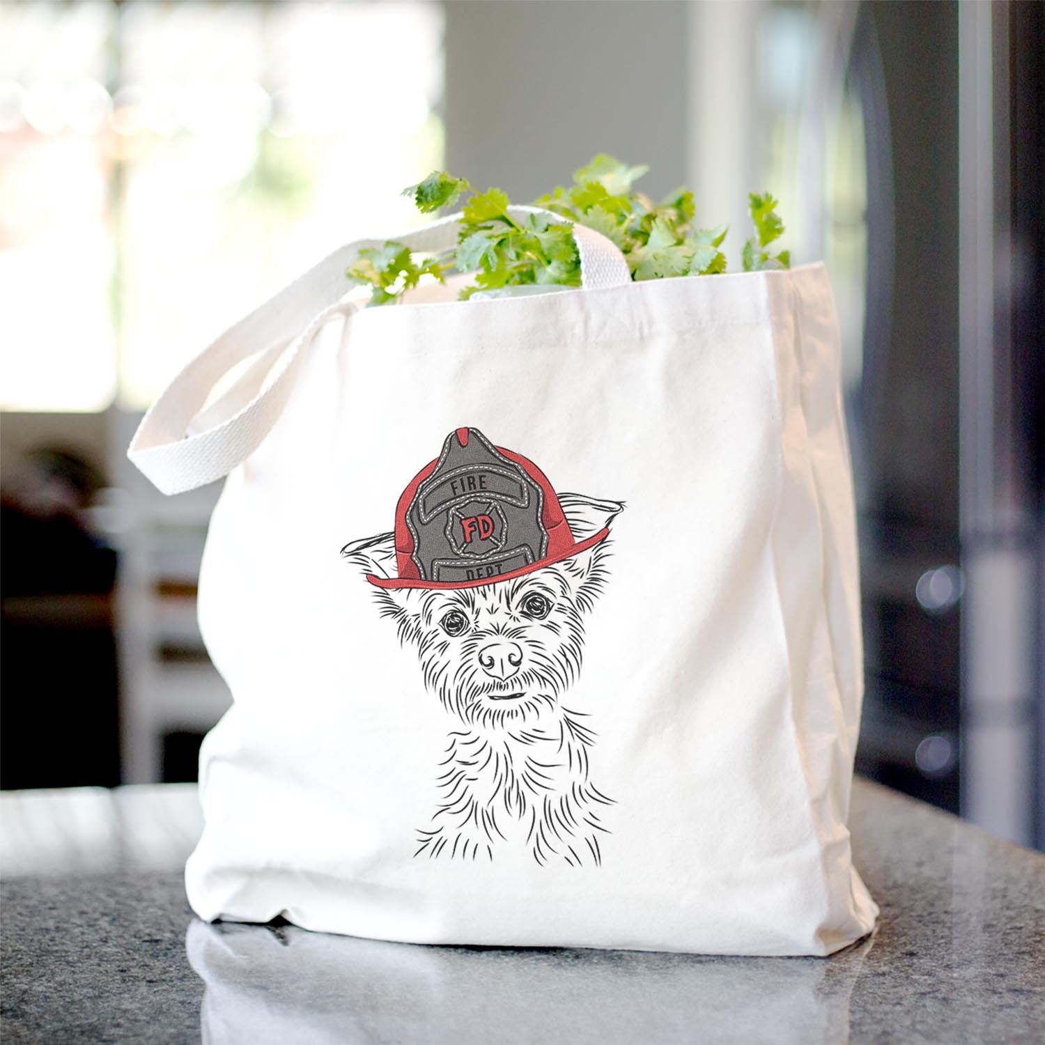 Bingo the Yorkshire Terrier - Tote Bag