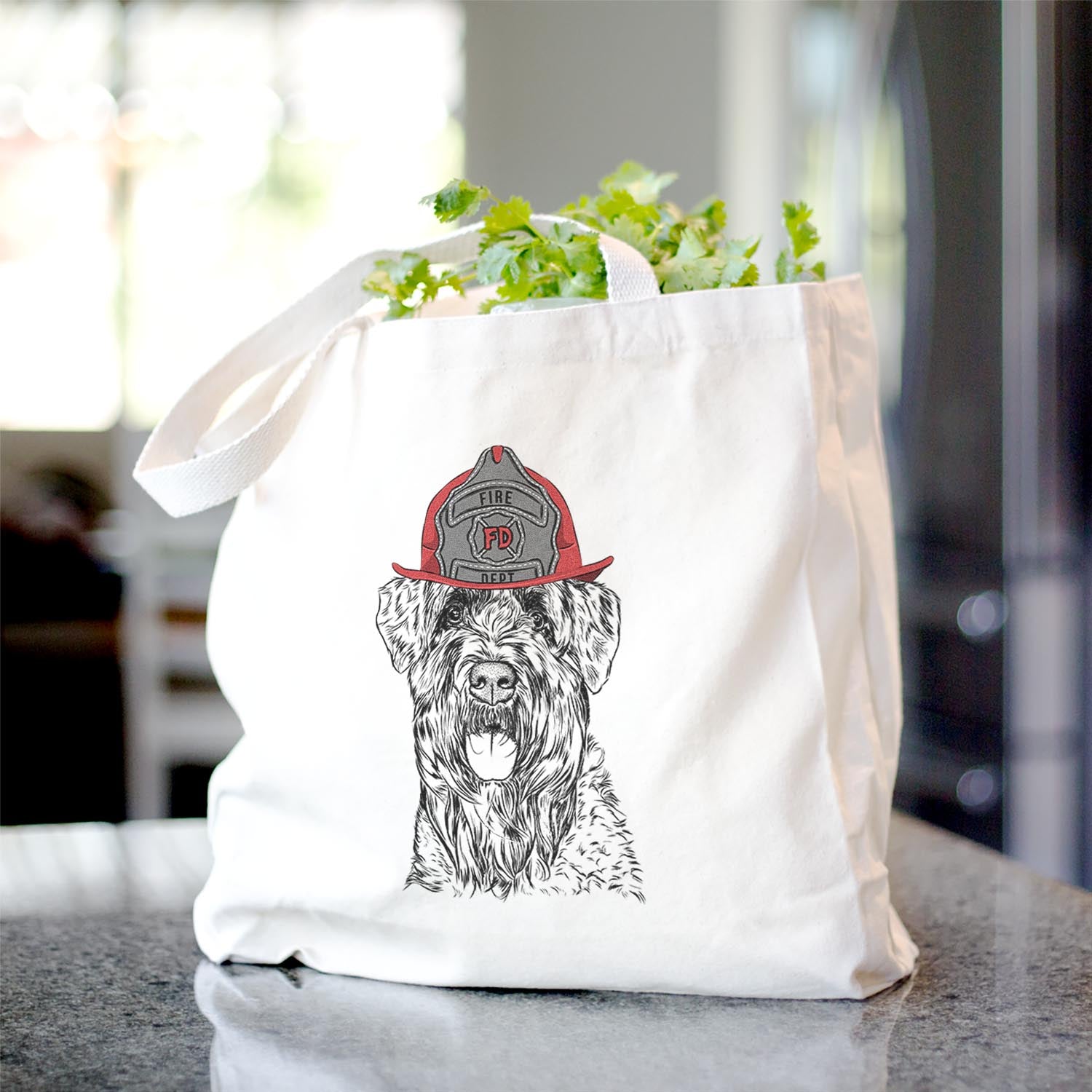 Bonnie the Bouvier des Flandres - Tote Bag