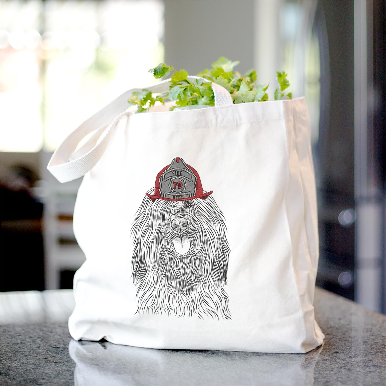 Bundy the Briard - Tote Bag