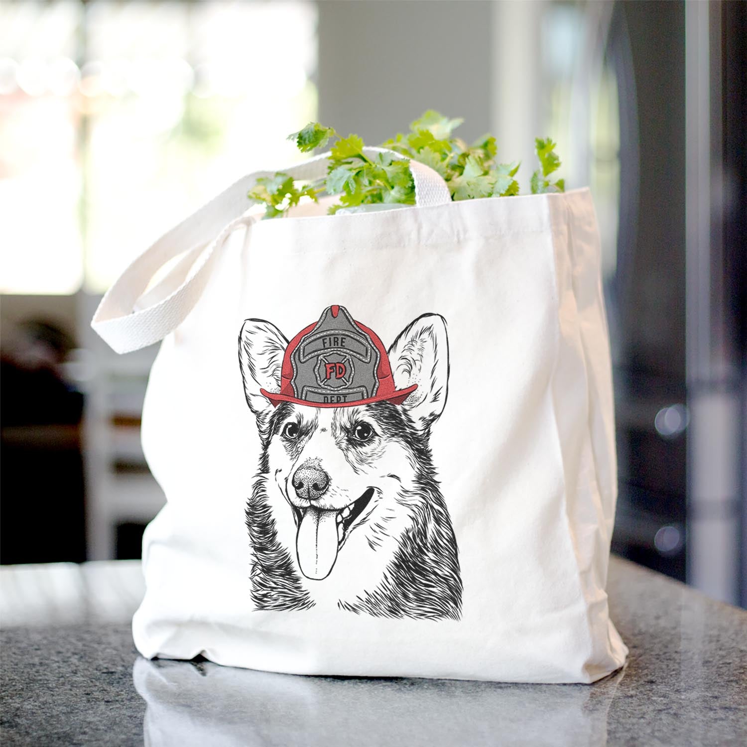 Darma the Corgi - Tote Bag