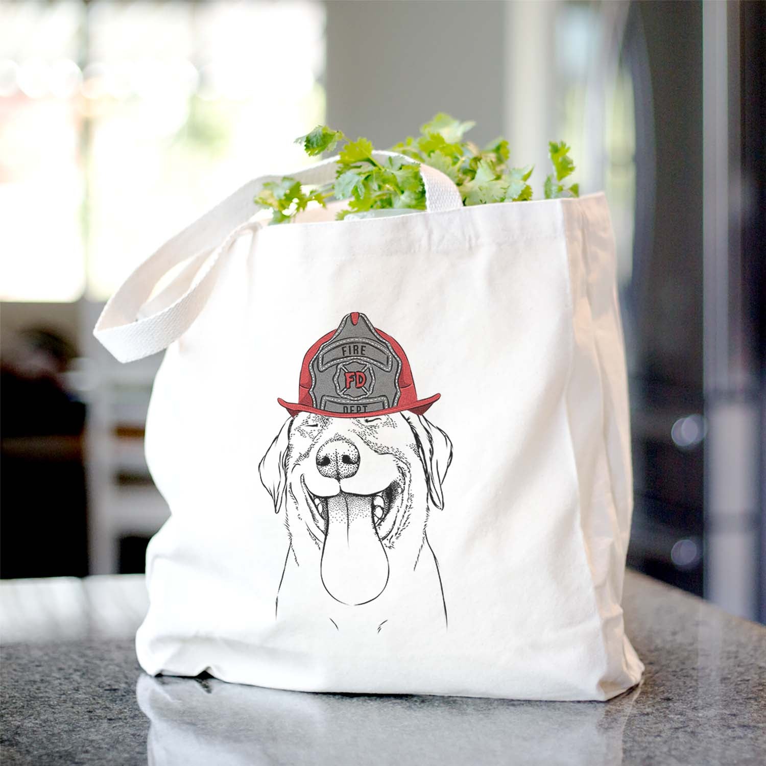 Fig the Labrador Retriever - Tote Bag