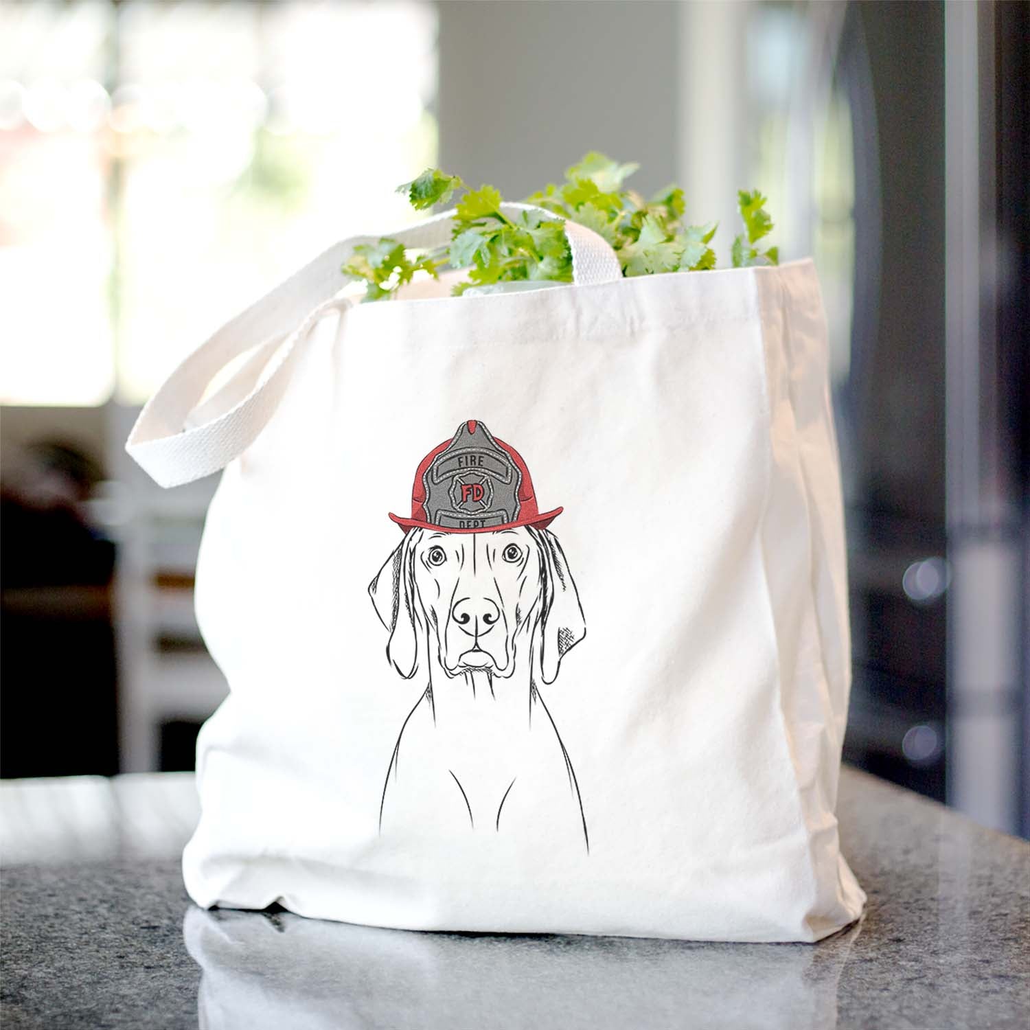 Flint the Weimaraner - Tote Bag