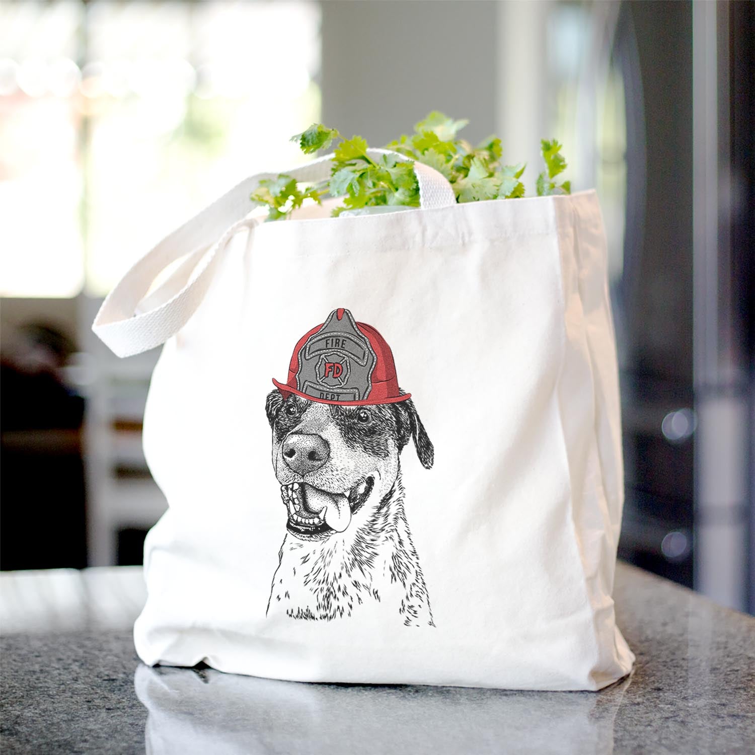 Gerti the Mixed Breed - Tote Bag