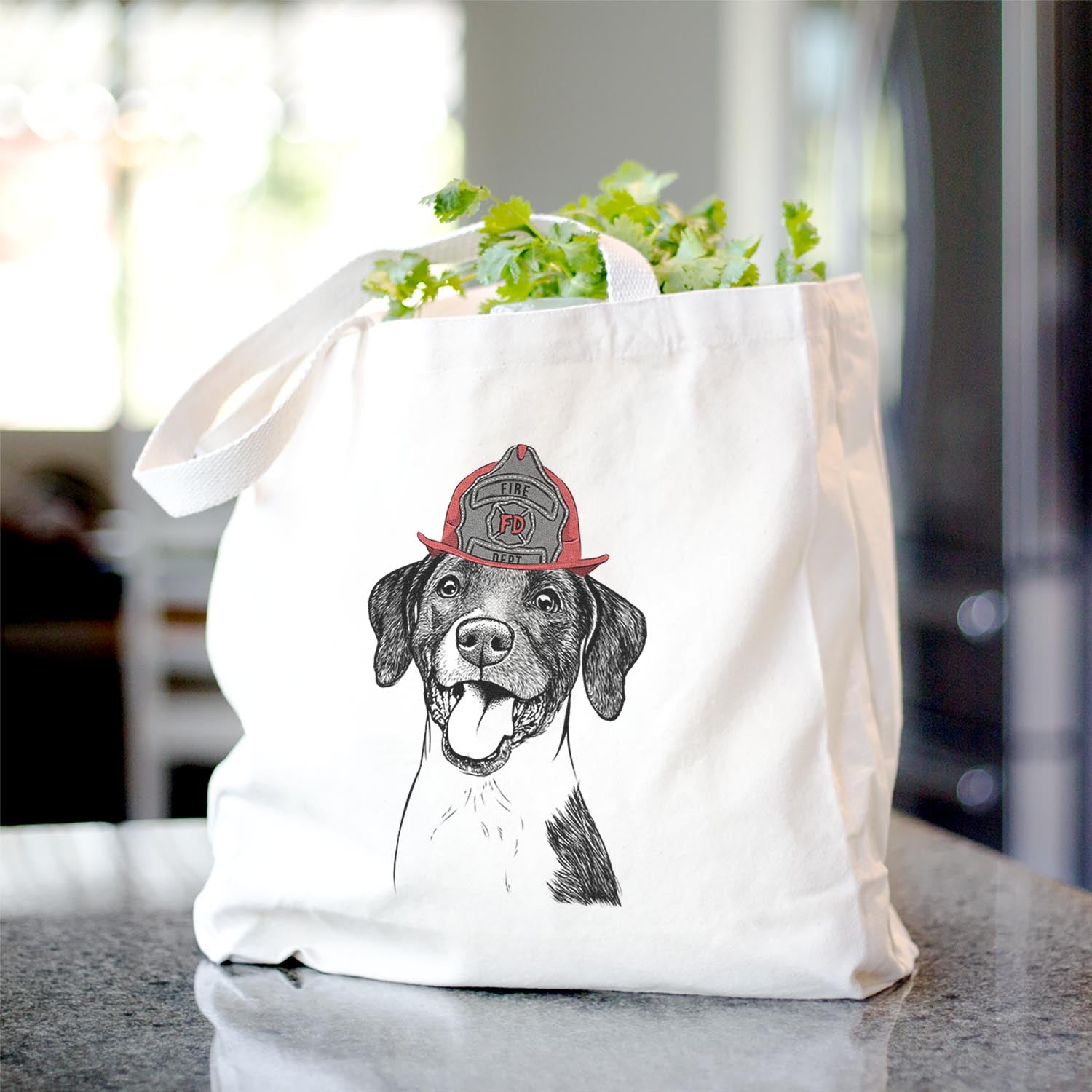 Harper the Mixed Breed - Tote Bag