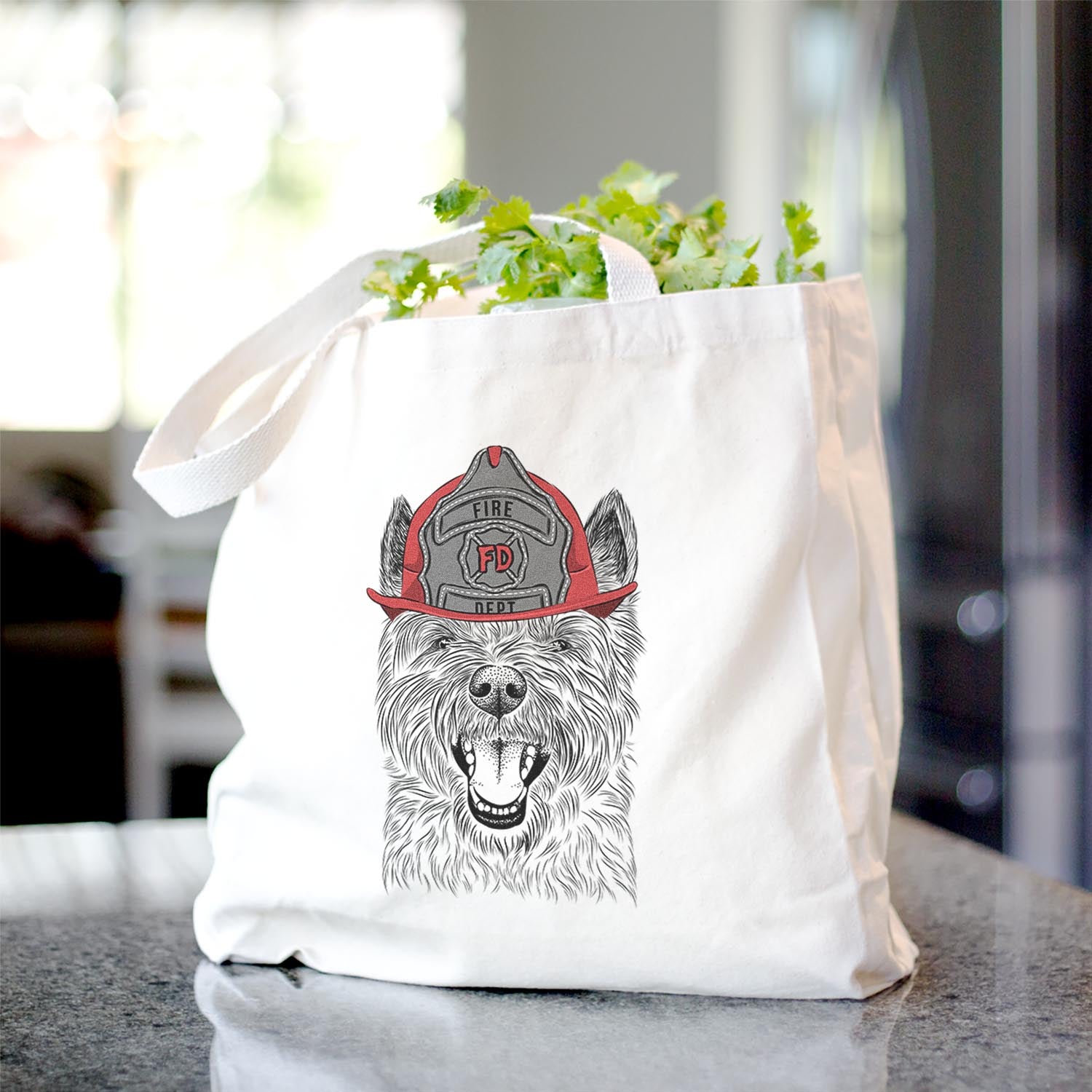 Jeff the Cairn Terrier - Tote Bag