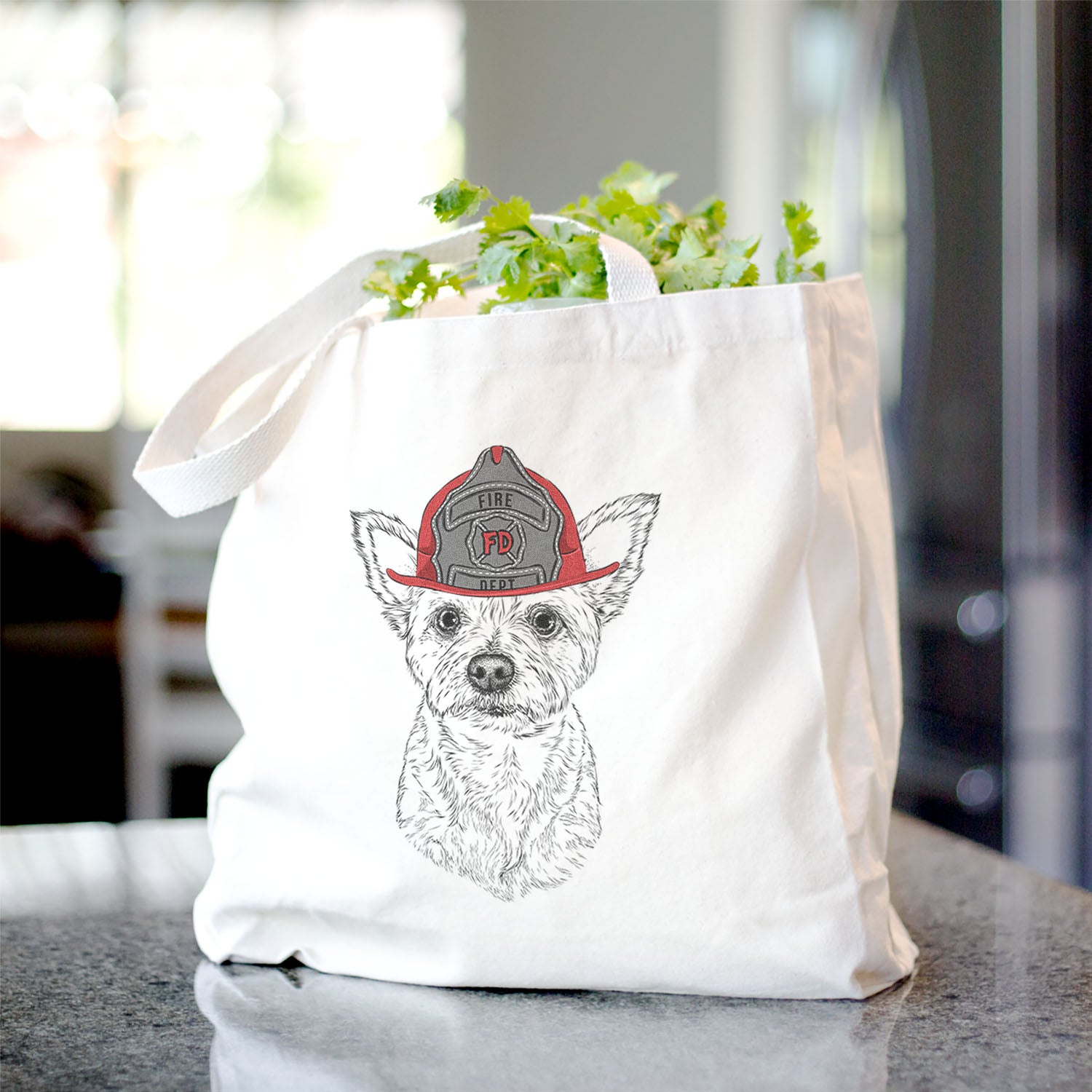 Mango the Mixed Breed - Tote Bag