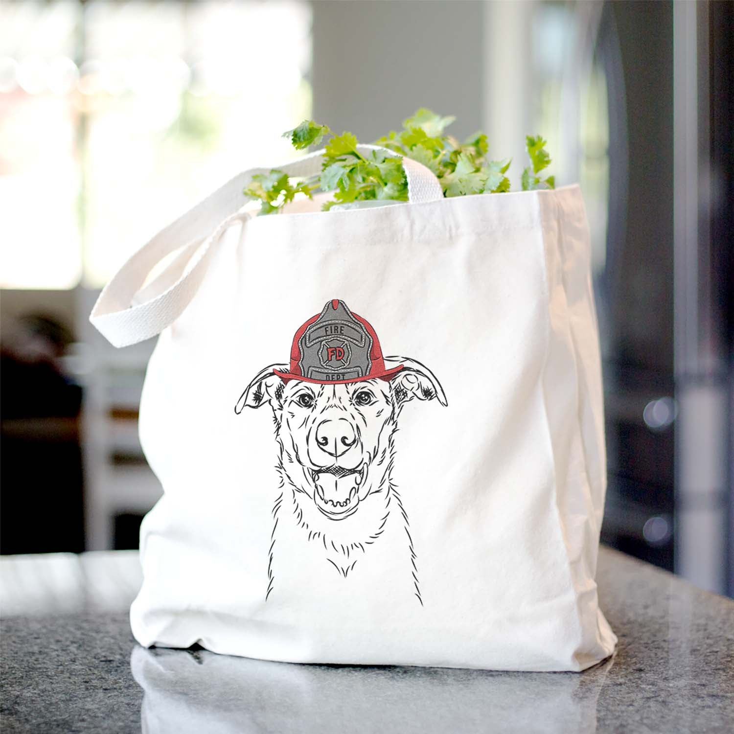 Noah the Border Collie - Tote Bag