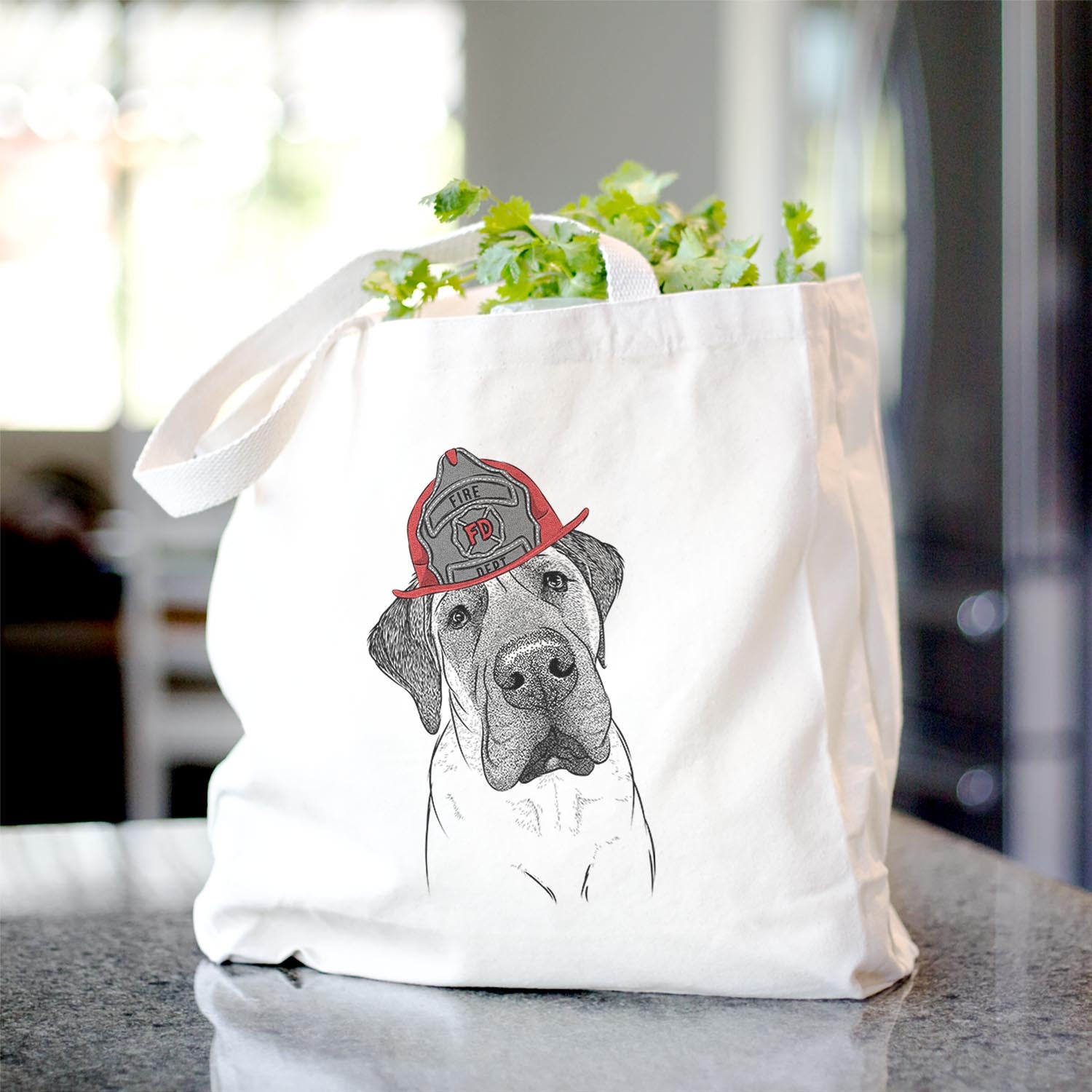 NutterButter the English Mastiff - Tote Bag