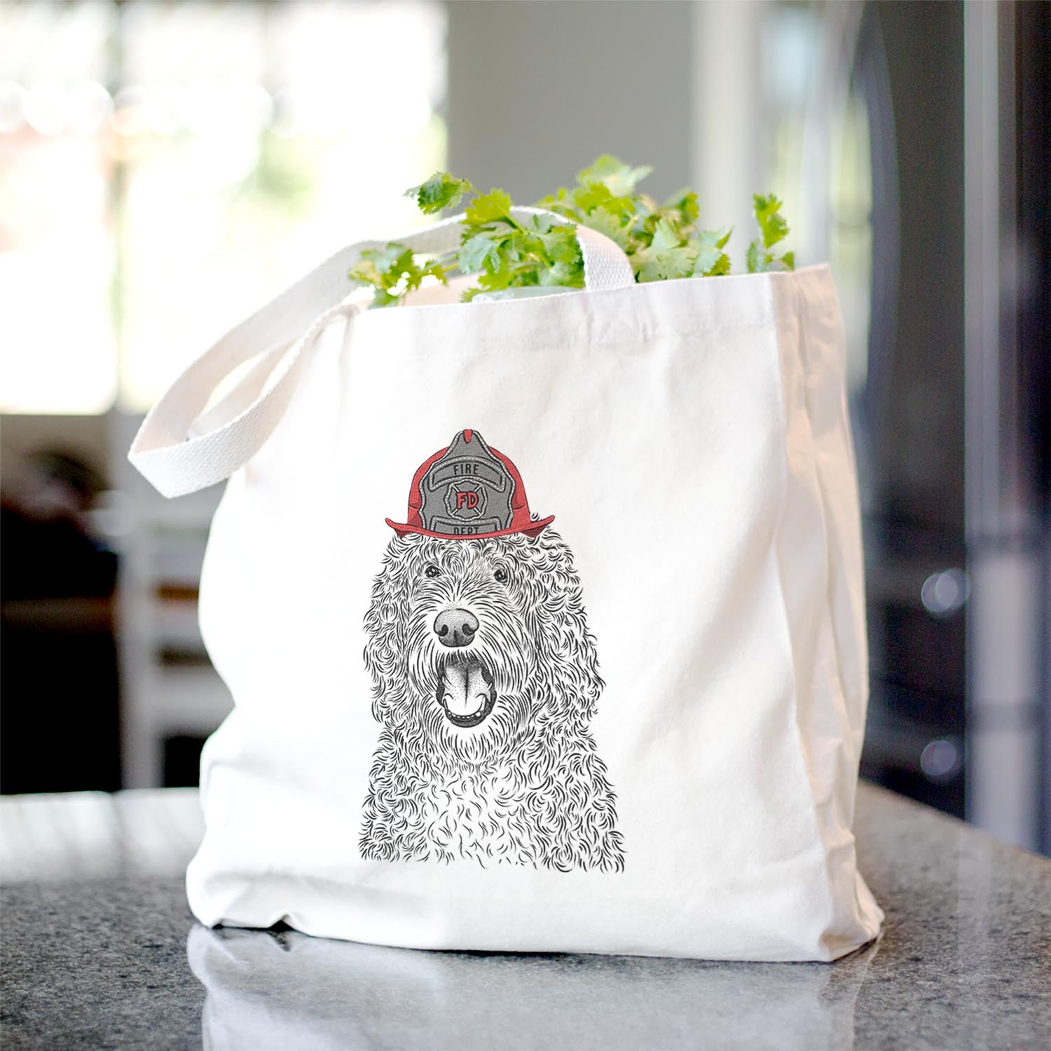 Phillip the Portuguese Water Dog - Tote Bag