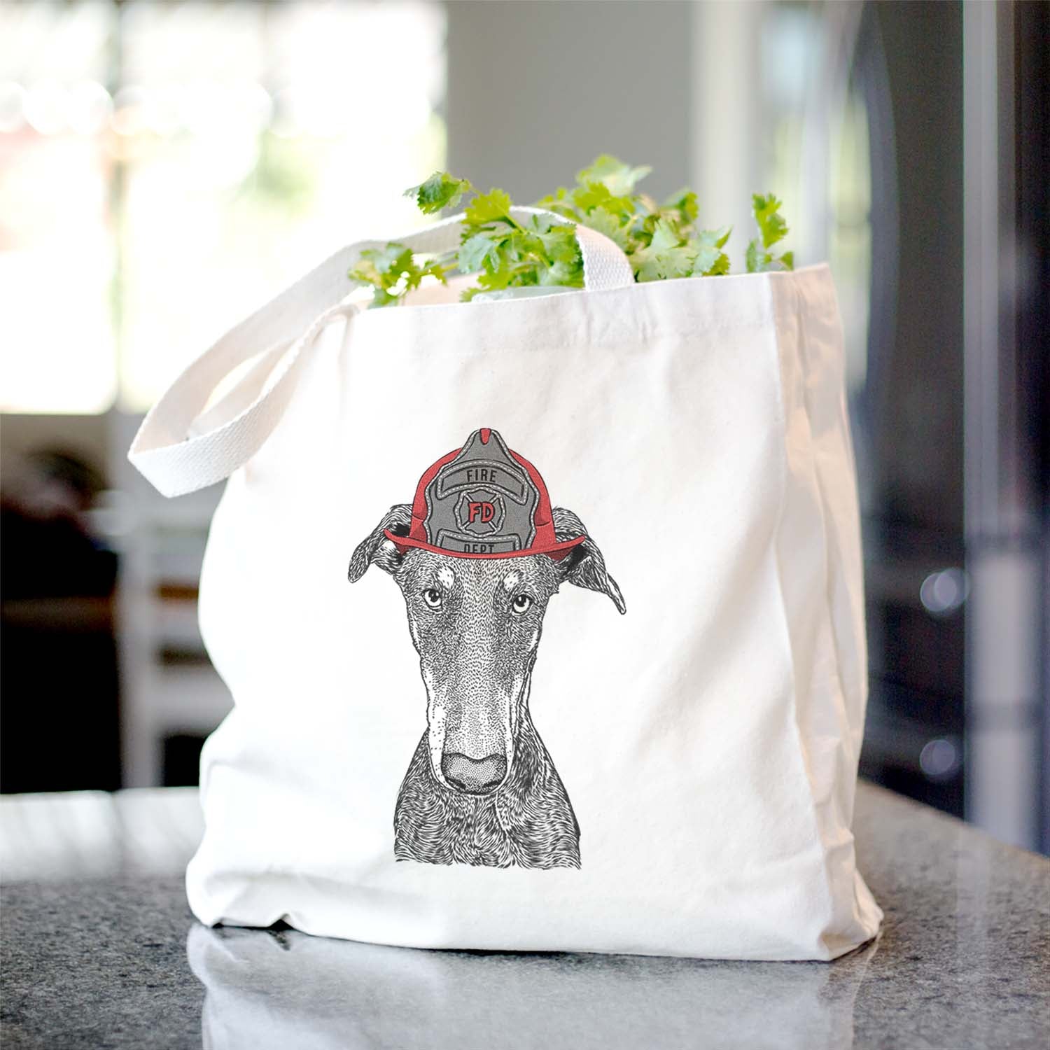 Princess Fiona the Doberman - Tote Bag