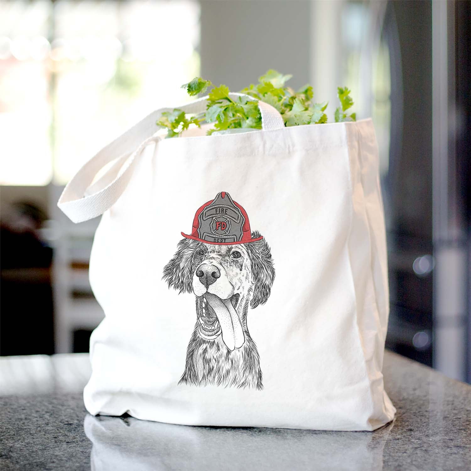 Renly the English Setter - Tote Bag