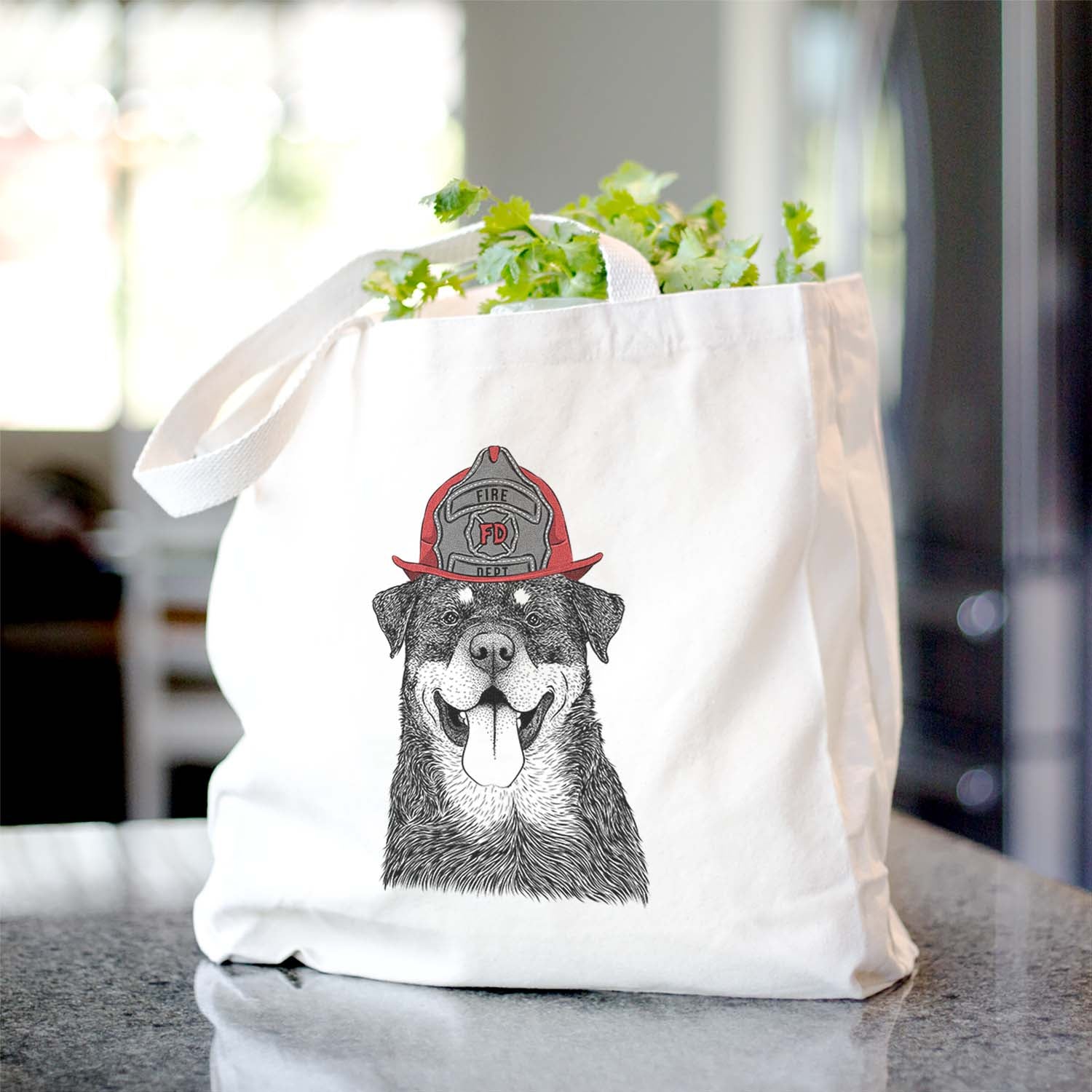 Romeo the Rottweiler - Tote Bag