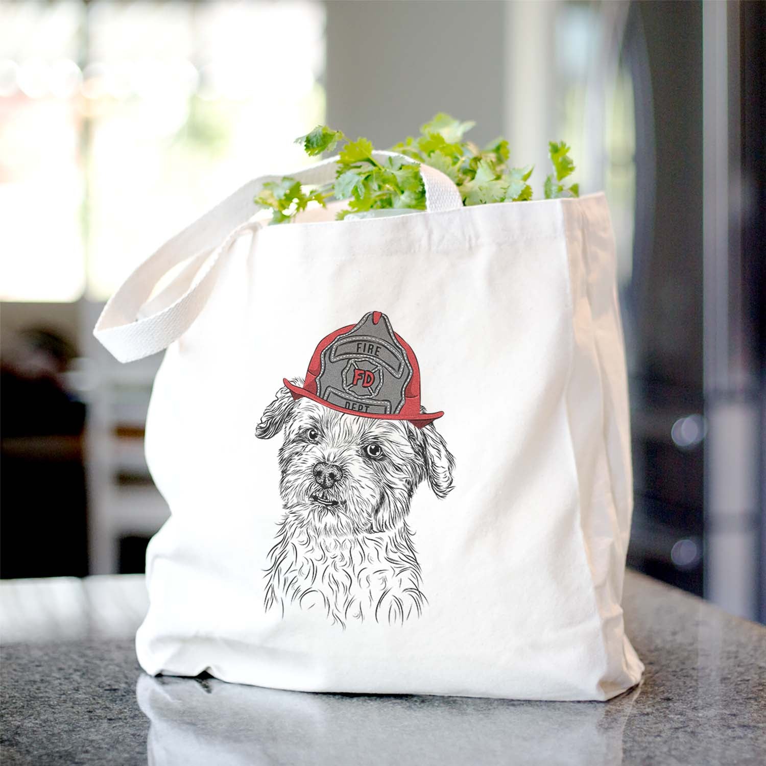 Roxie the Schnauzer Shih Tzu Mix - Tote Bag