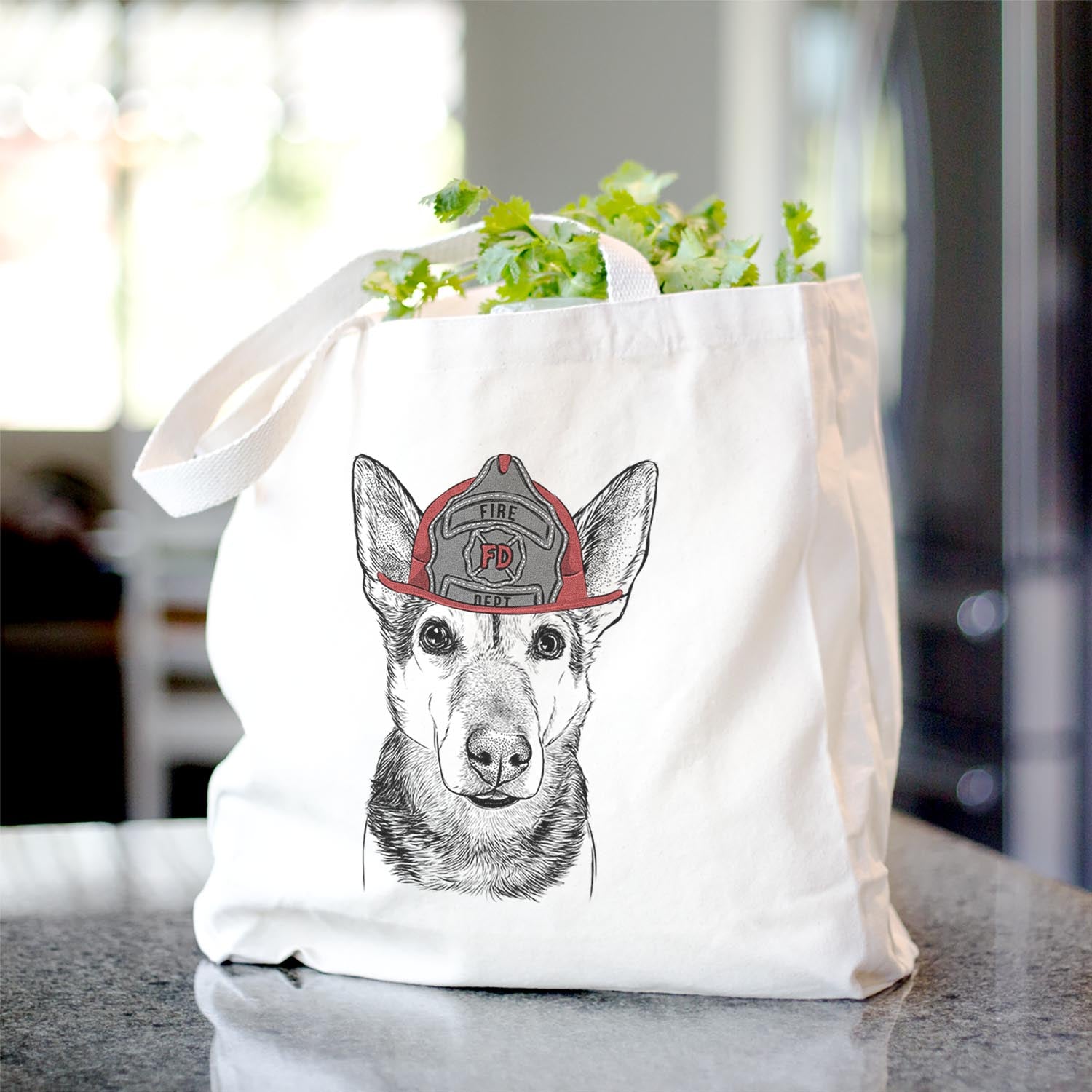 Sammie the Mixed Breed - Tote Bag