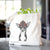 Tiny Archie the Mixed Breed - Tote Bag