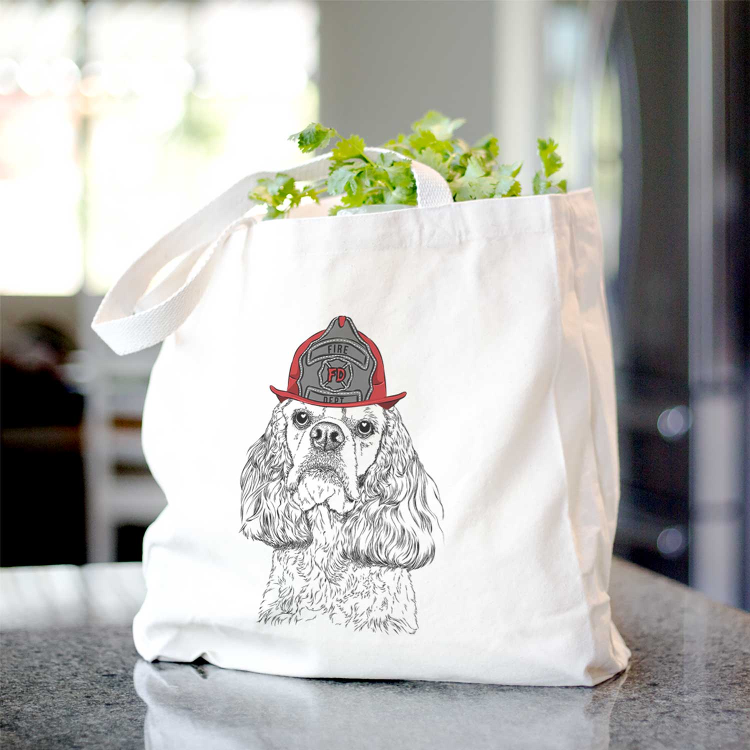 Bailey the American Cocker Spaniel - Tote Bag