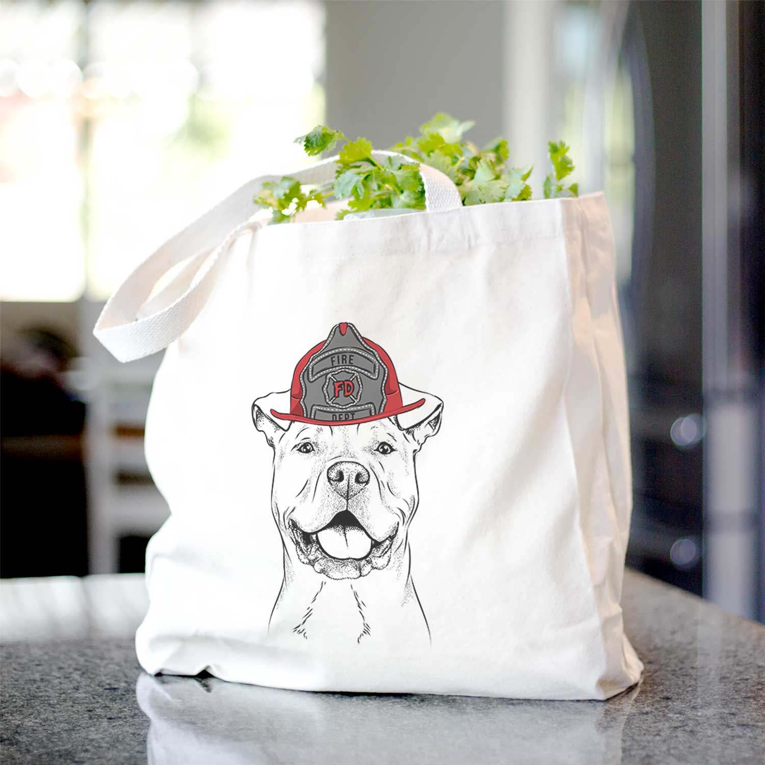 Bubba Scraps the AmStaff Mix - Tote Bag