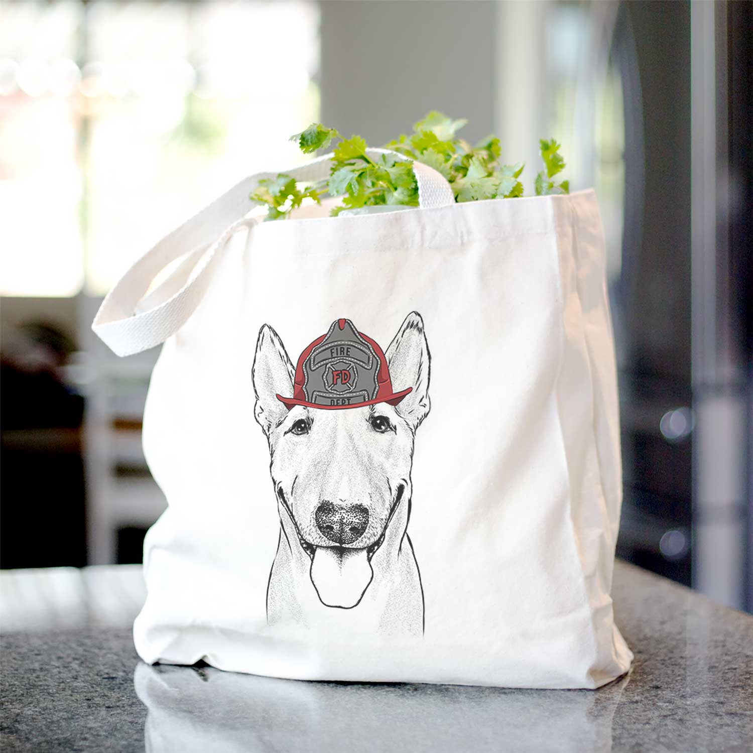 Chloe the Bull Terrier - Tote Bag