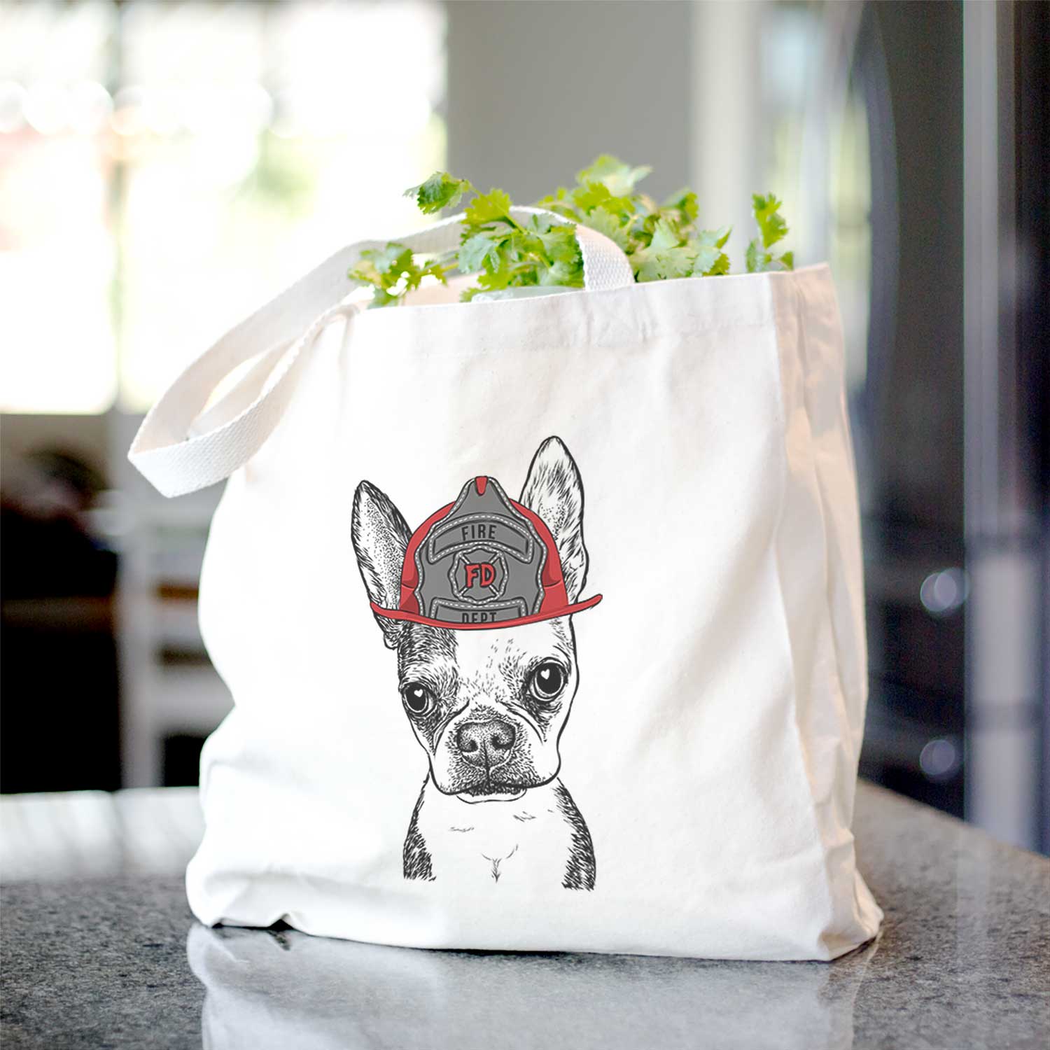 Daisy the Boston Terrier - Tote Bag