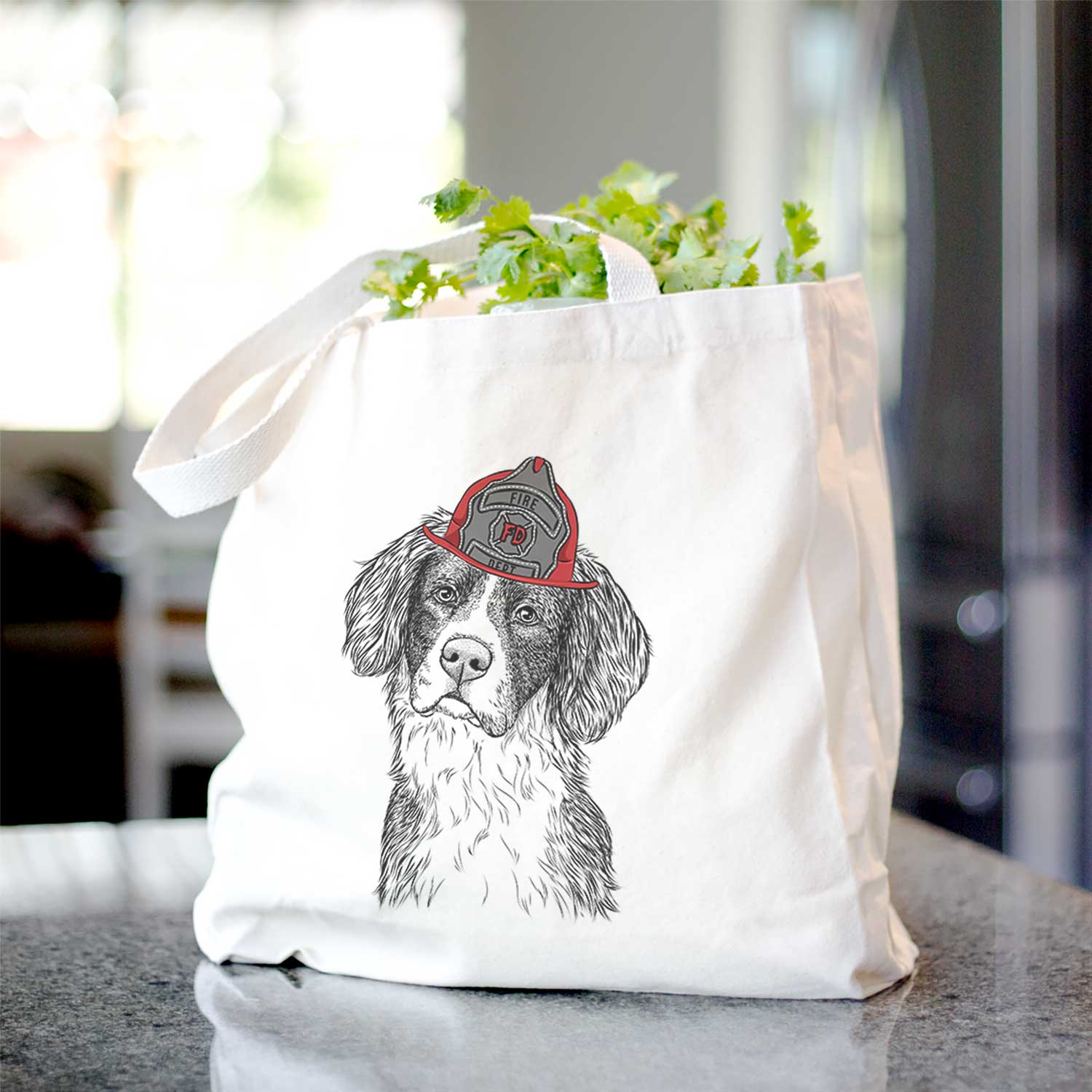 Dulce the Drentsche Patrijshond - Tote Bag