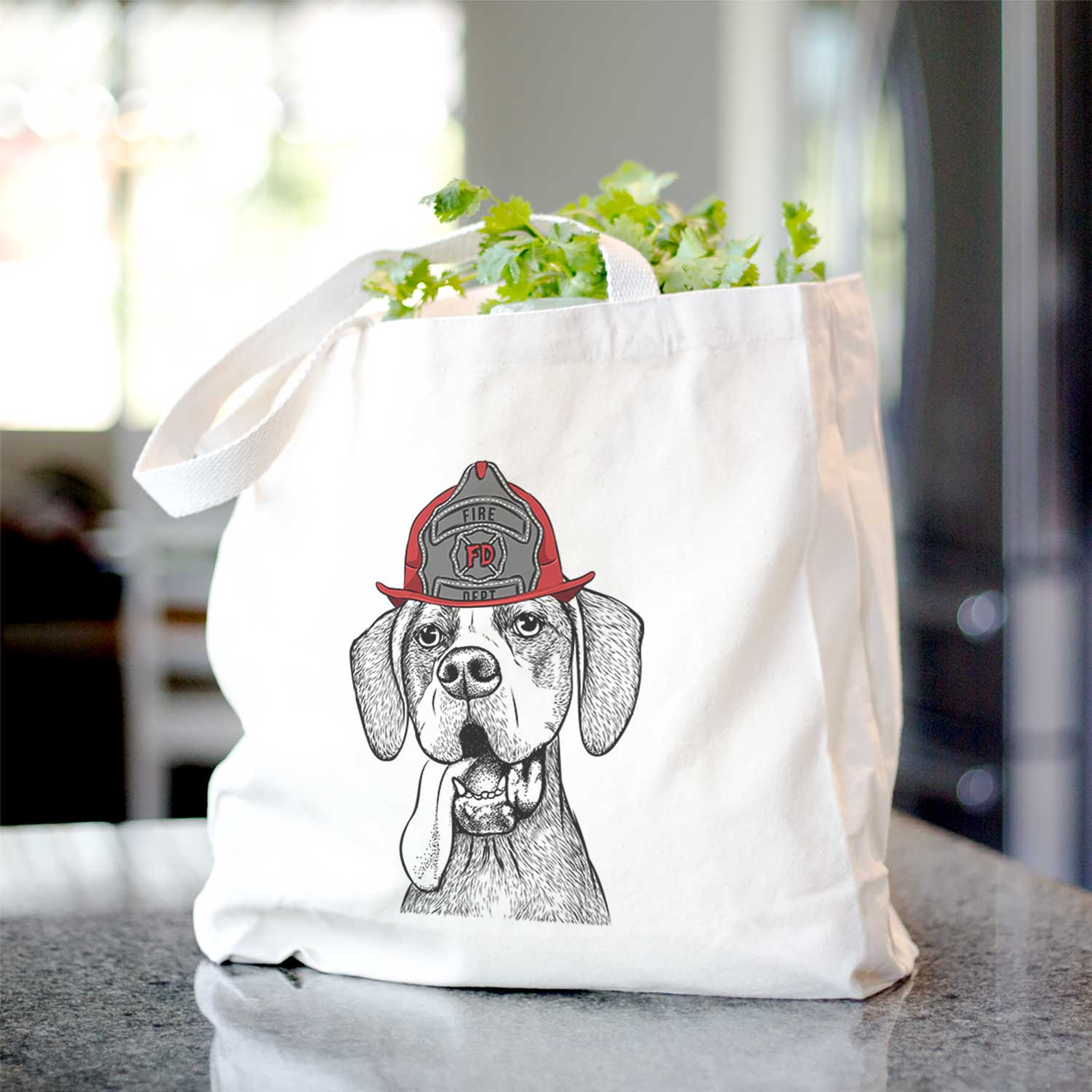 Irwin the English Pointer - Tote Bag