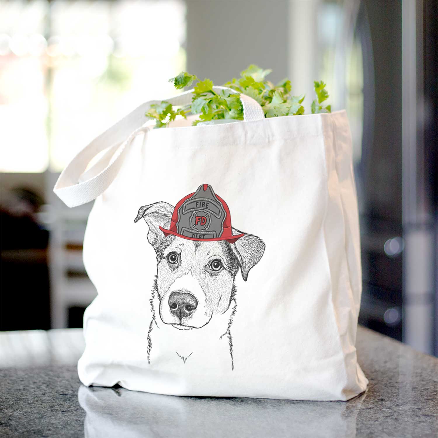 Leia the Mixed Breed - Tote Bag